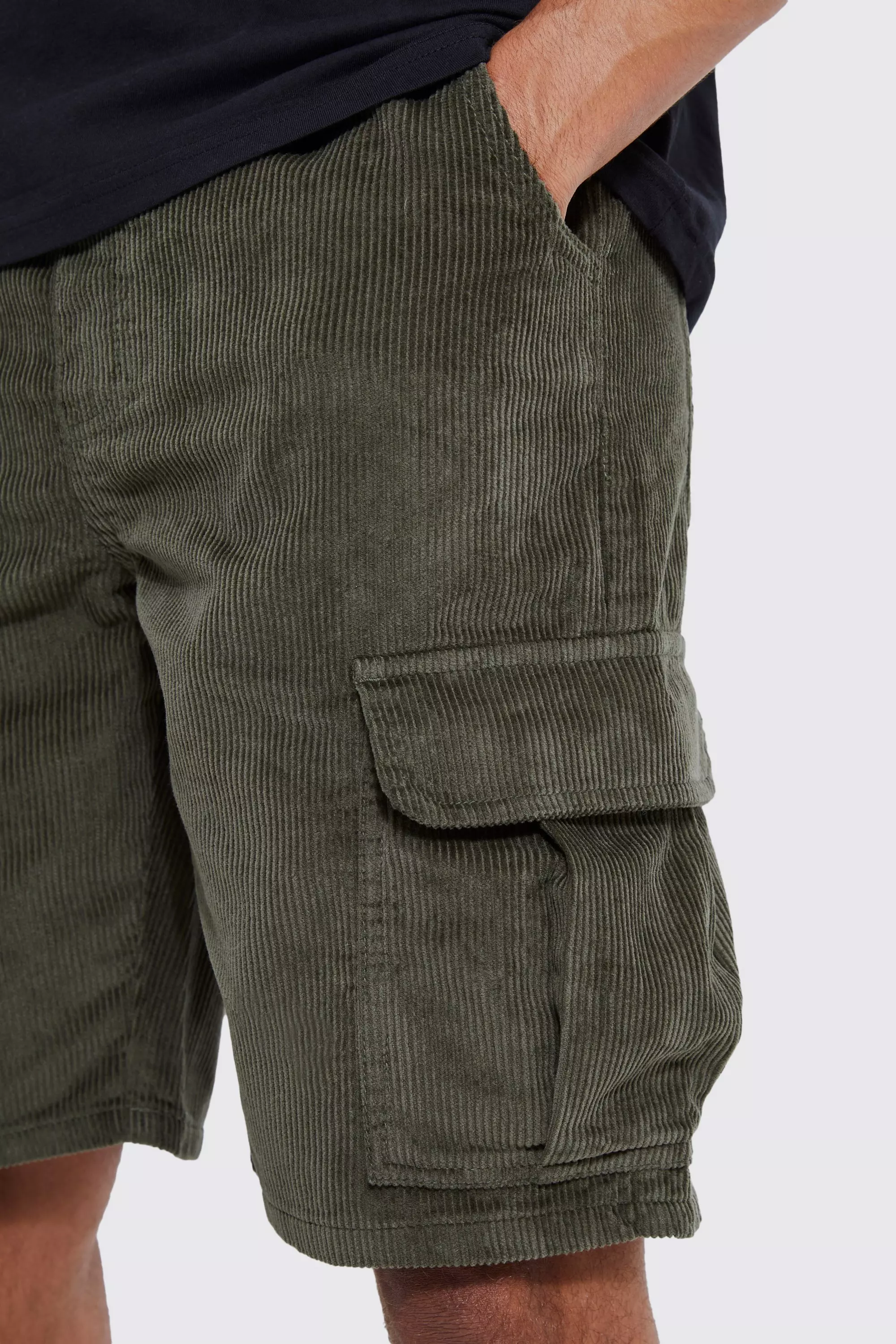 Extra long cargo shorts mens hotsell