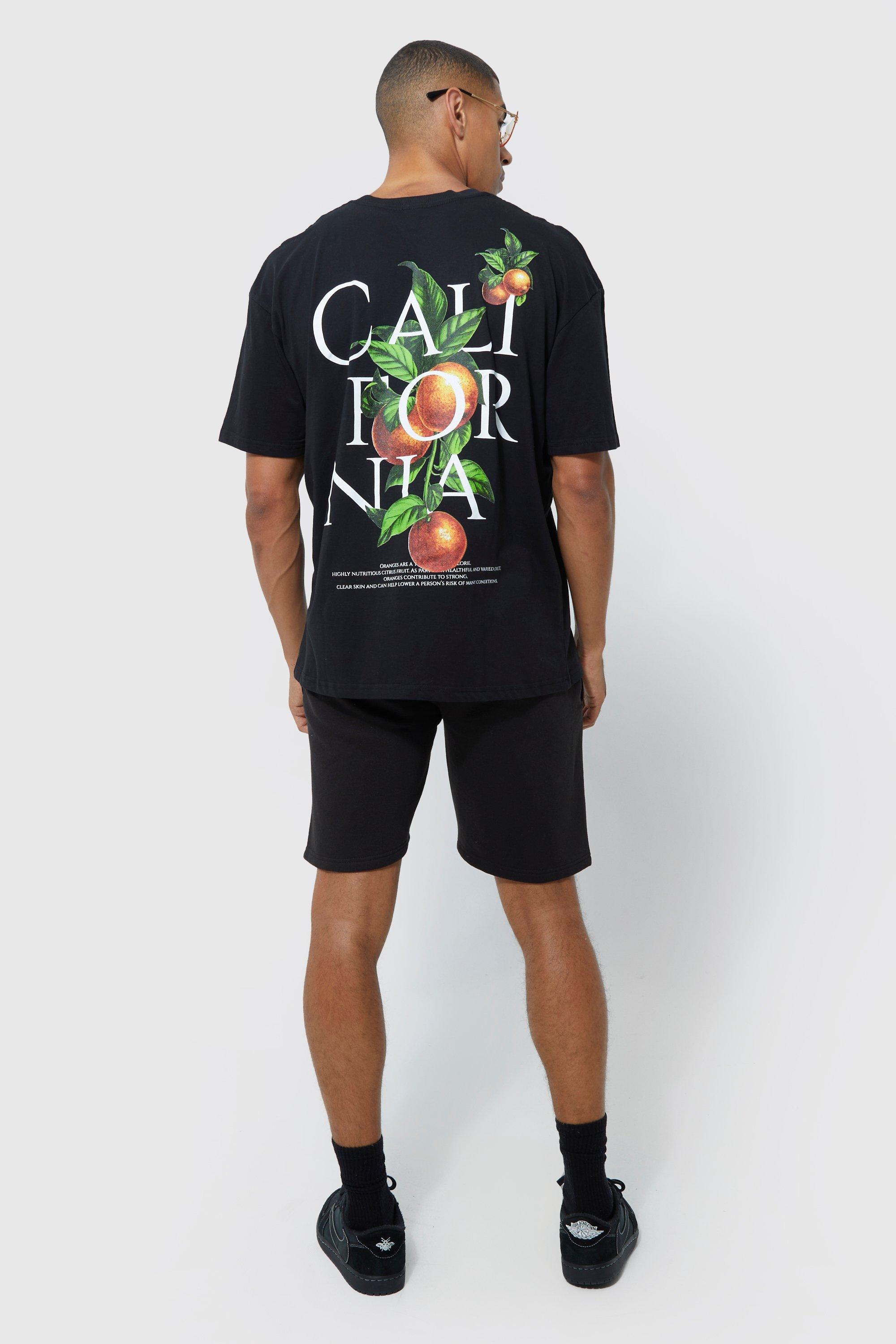 Oversized California T-shirt & Short Set