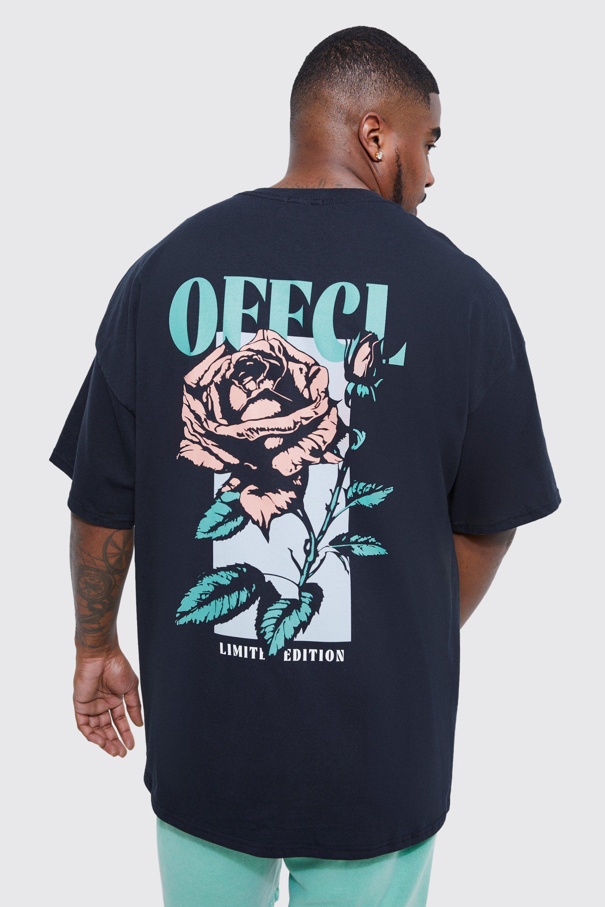 T shirt clearance off white rose