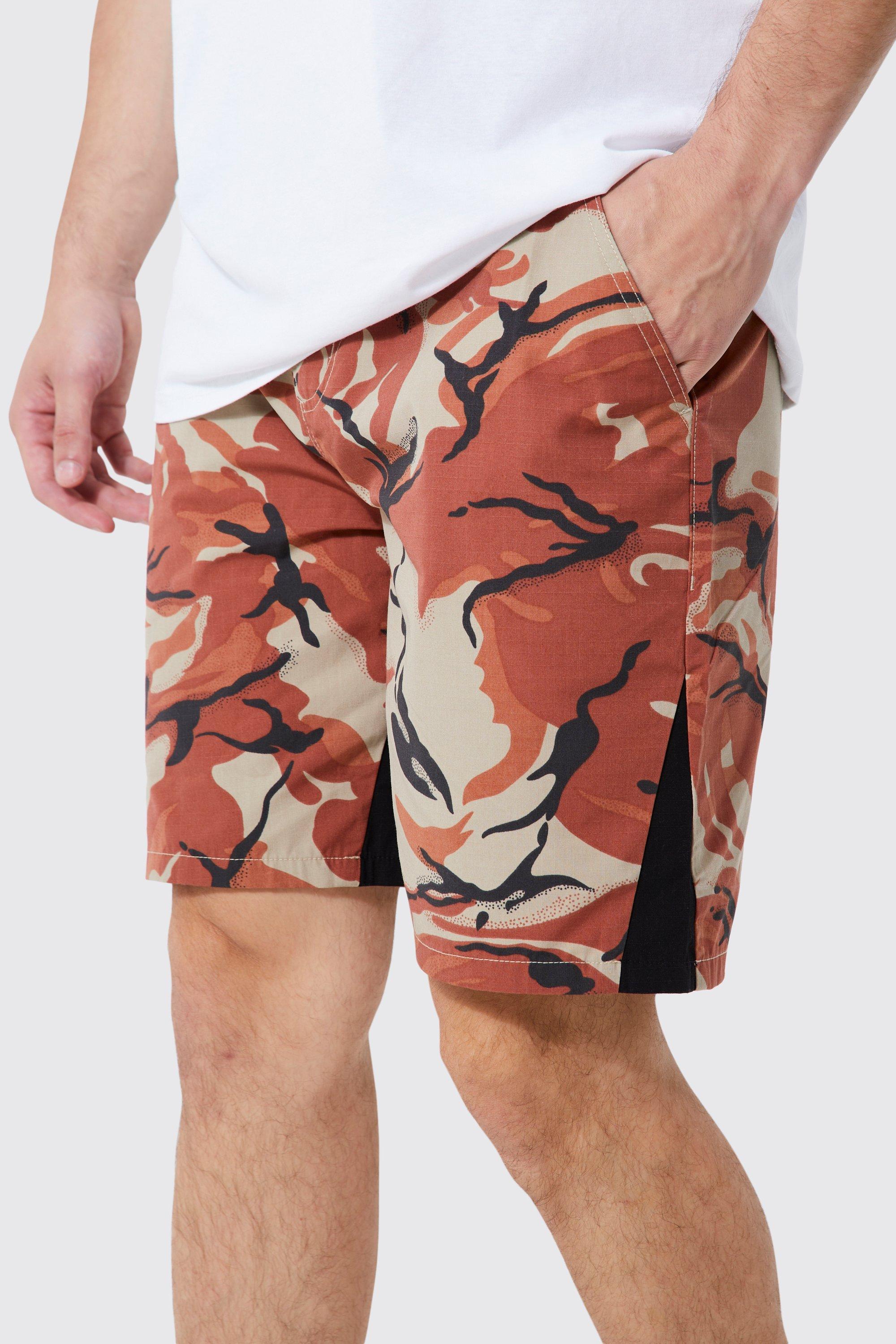 Tall Fixed Waist Camo Fit Relaxed Short Length