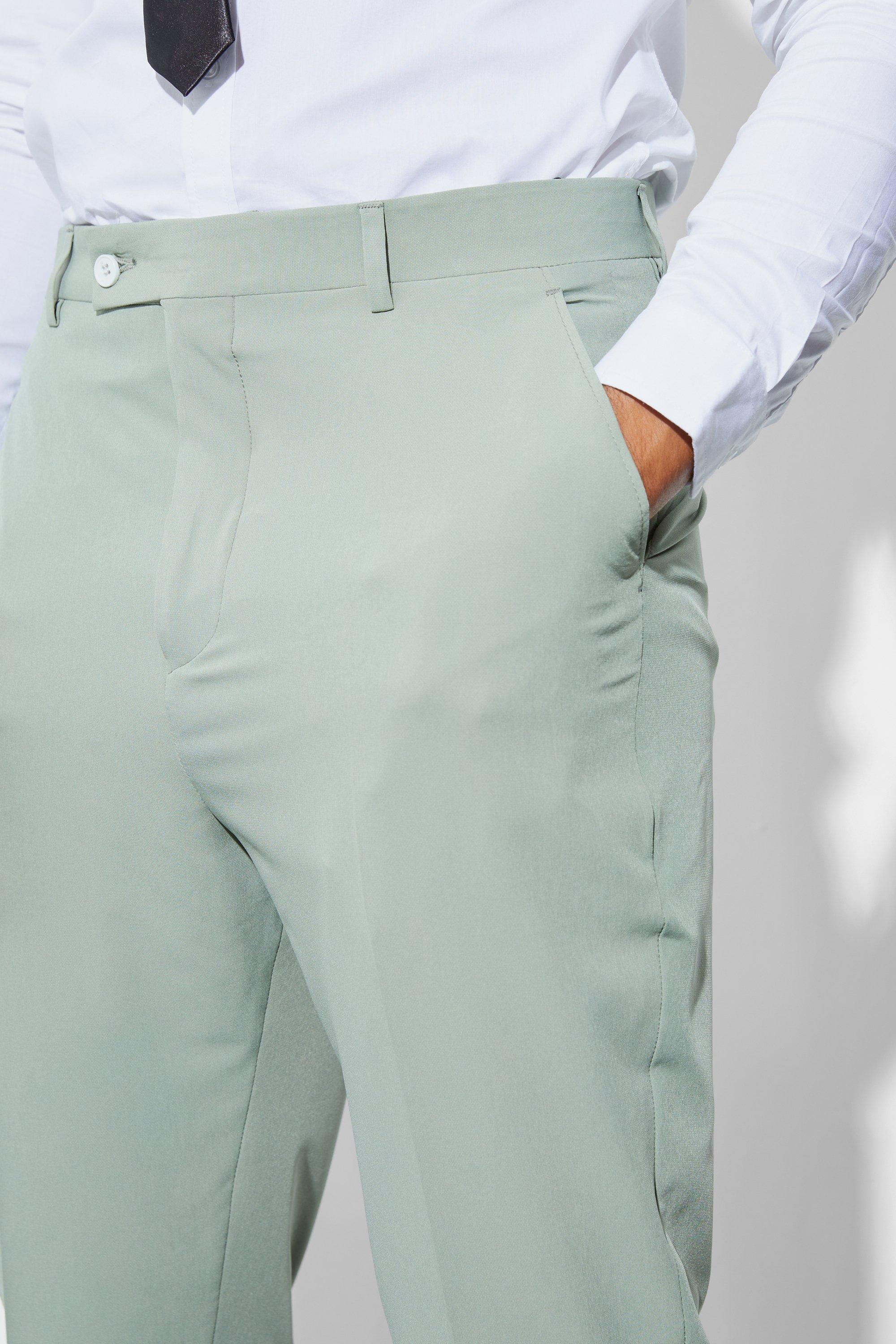 Stretch tapered hot sale trousers