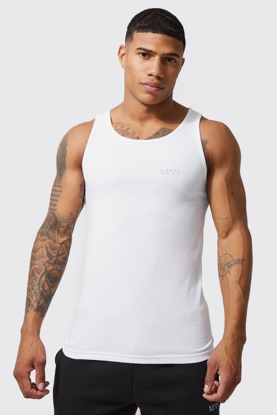 2er-Pack Man Active Gym Muscle-Fit Tanktop, Multi
