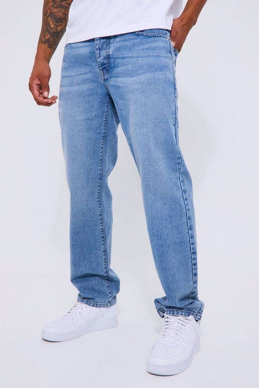 Lockere Jeans, Light blue blau