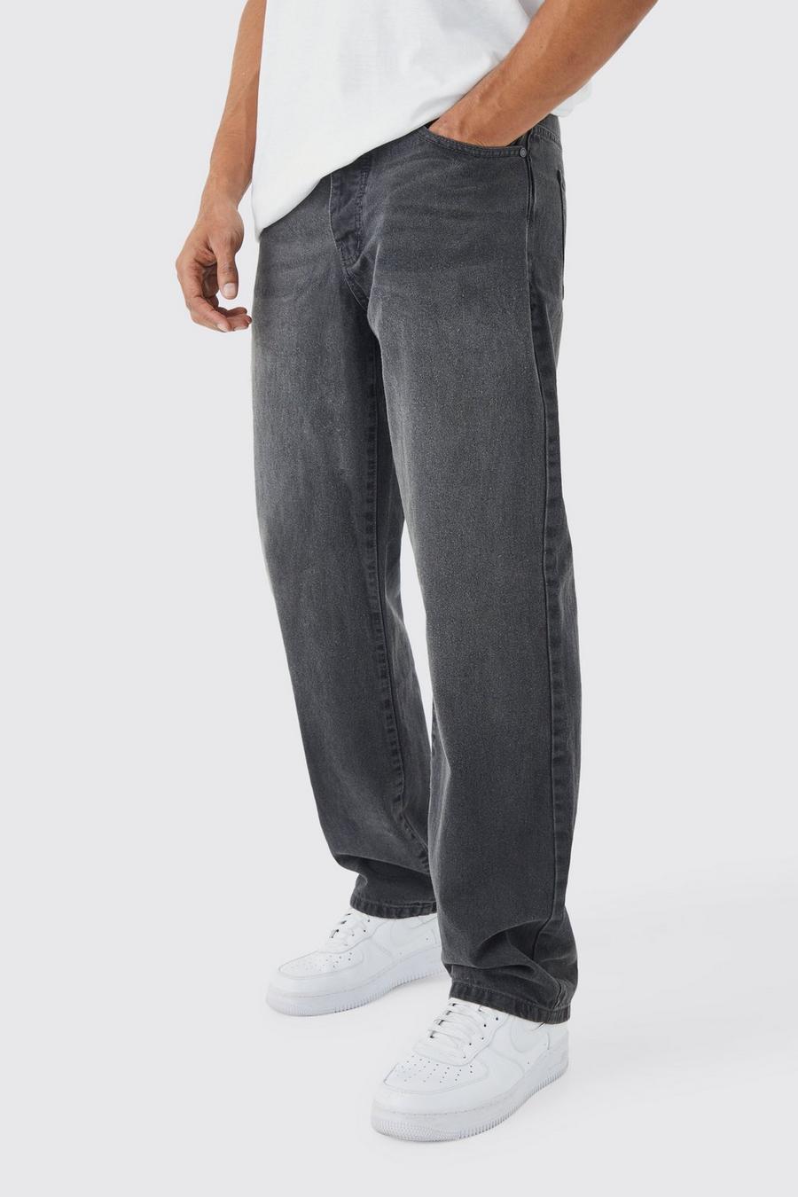 Charcoal gris Relaxed Fit Jeans