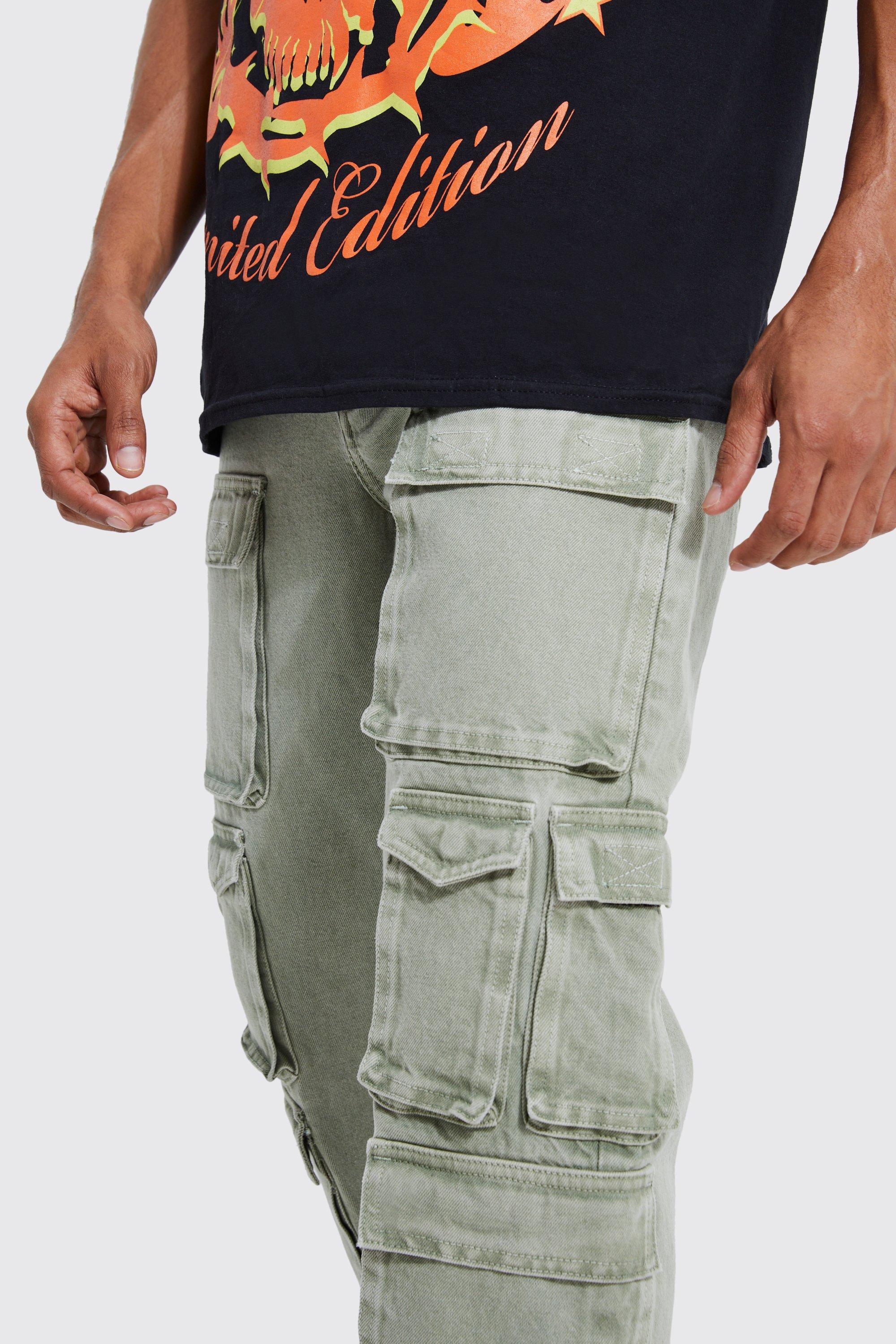 Pocket cargo jeans