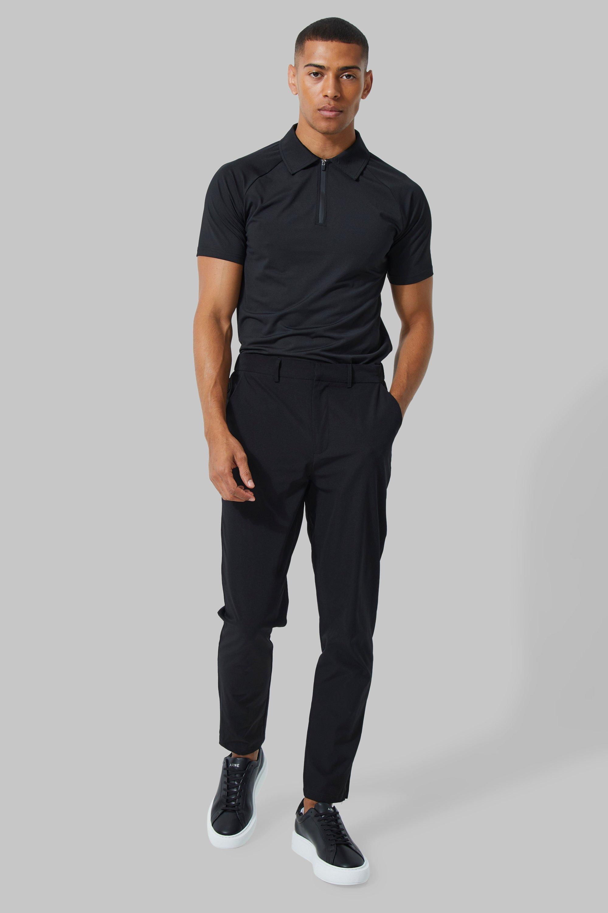 Muscle fit golf shirts best sale