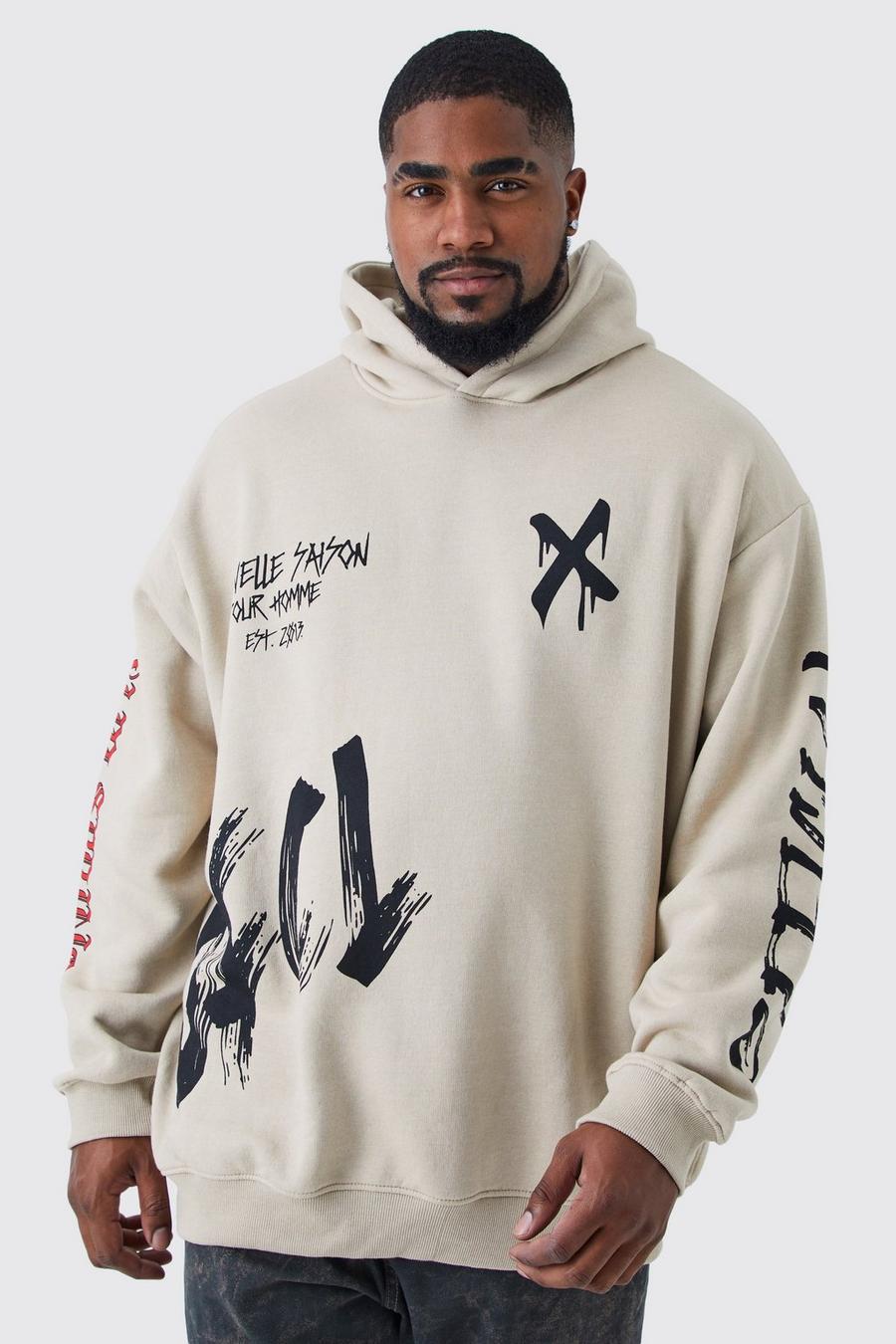 GRAFFITIONMIND ESSENTIAL G LOGO HOODIE - tracemed.com.br