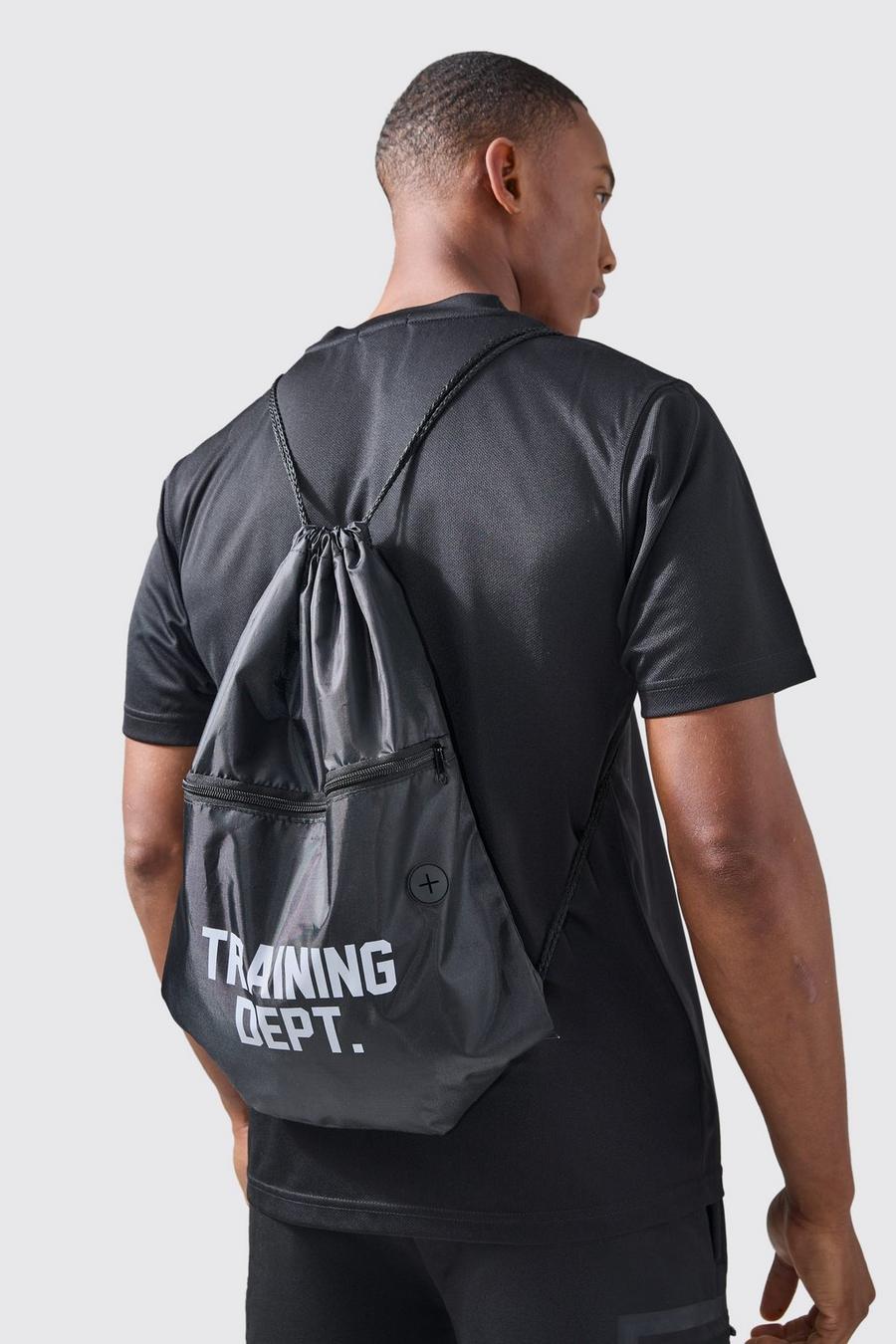 Black Man Active String Bag image number 1