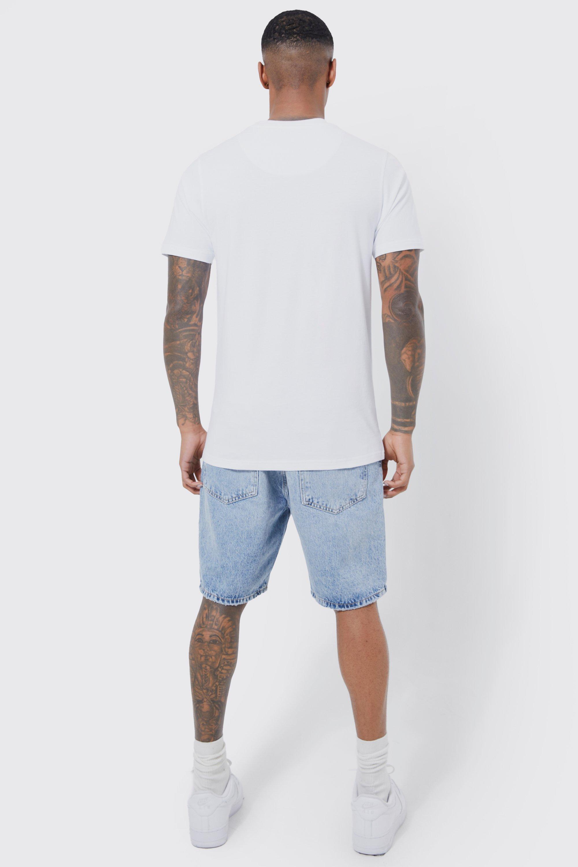 Mens slim clearance fit t shirts