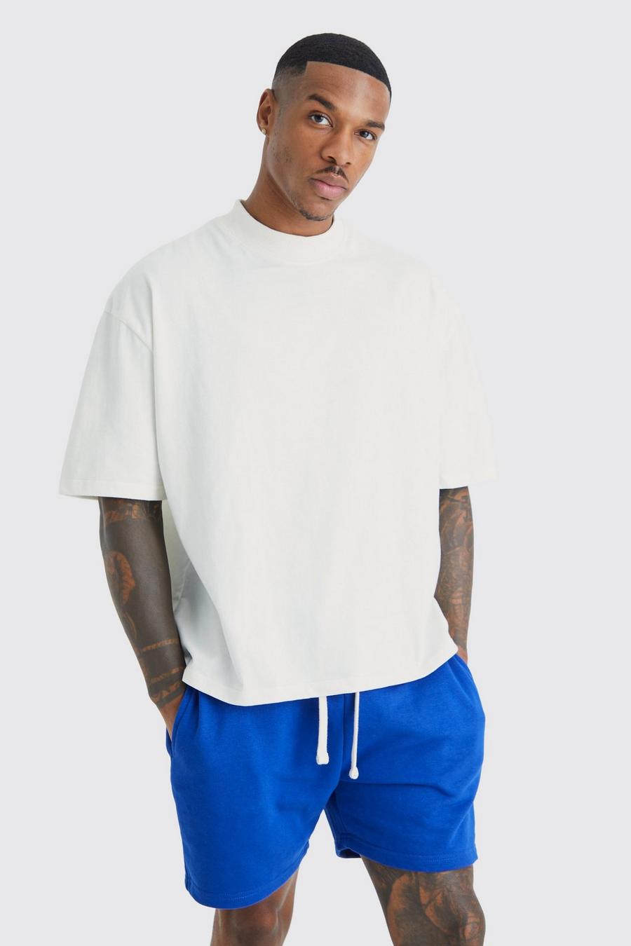 Cobalt Oversize kort t-shirt och shorts image number 1