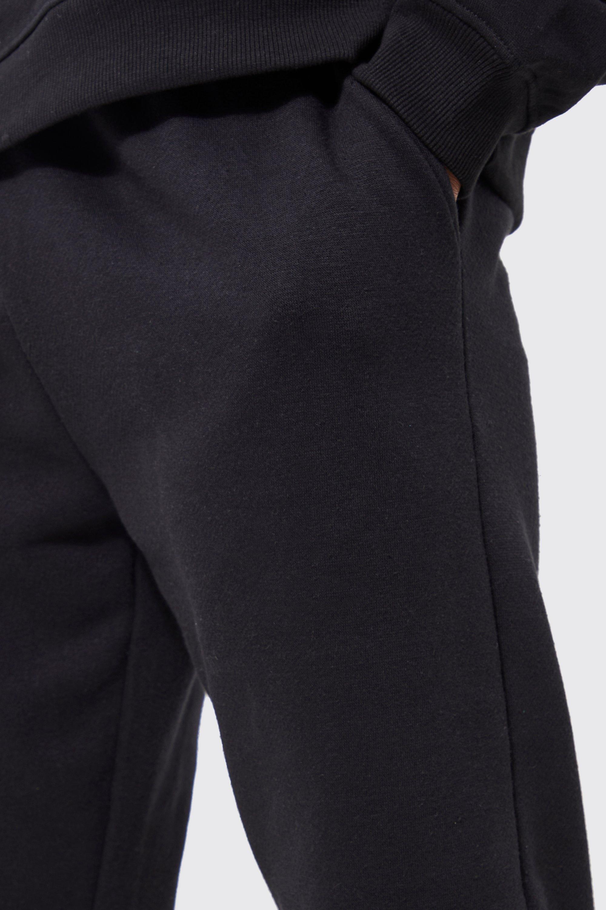 Tight fit best sale black joggers