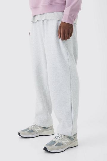 Basic Oversized Fit Sweatpant grey marl