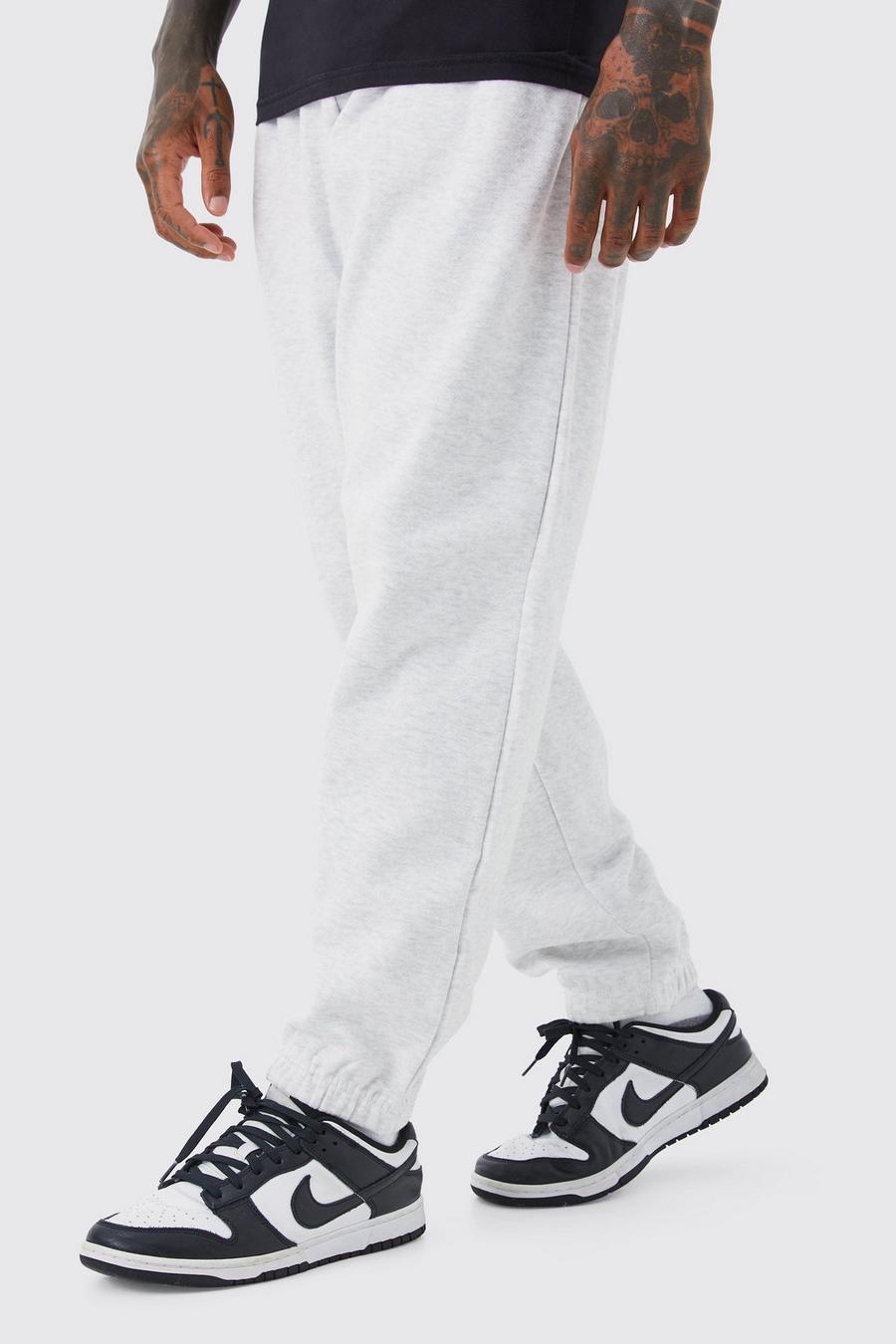 Grey marl Basic Oversized Fit Sweatpant image number 1