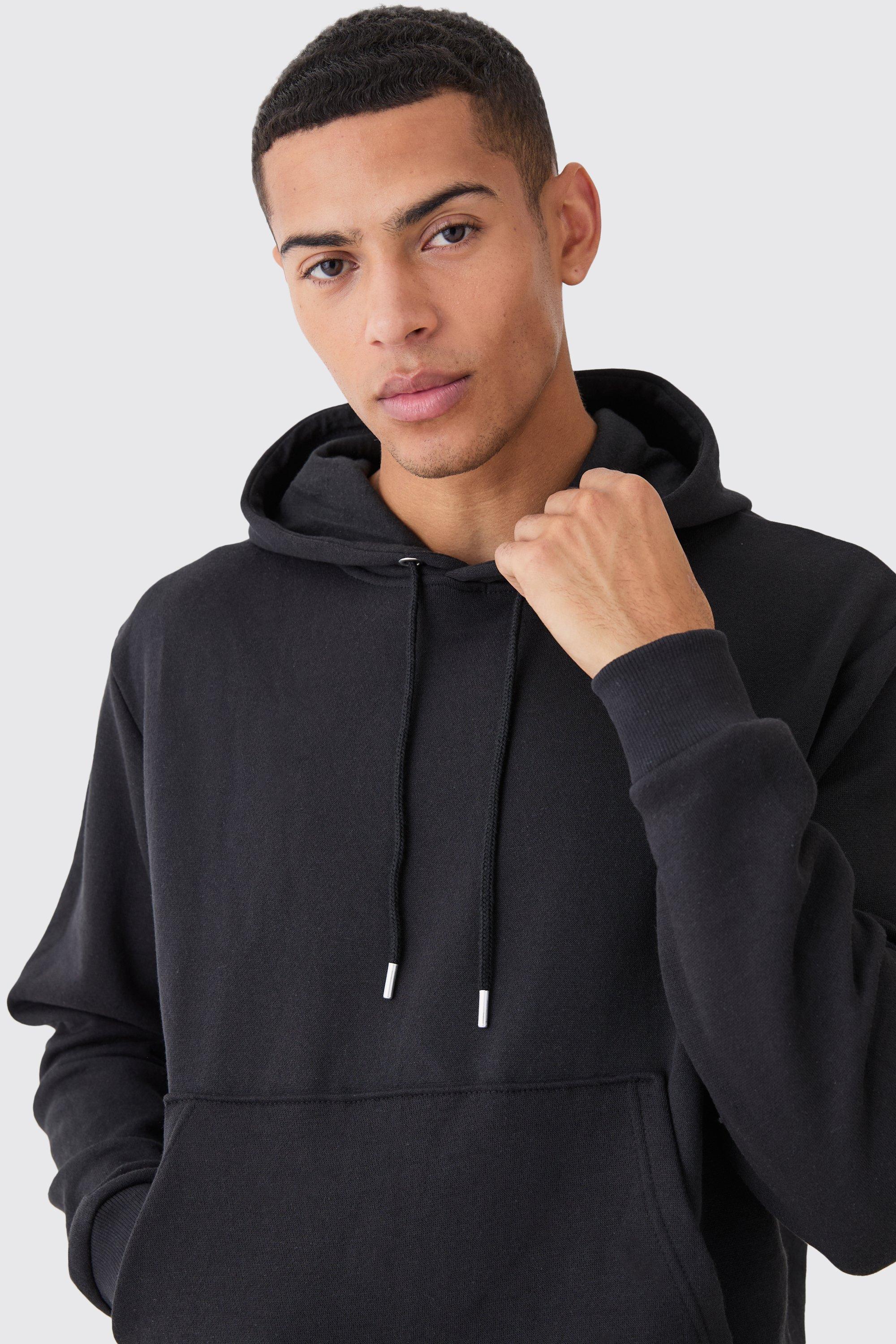 Boohoo black cheap hoodie