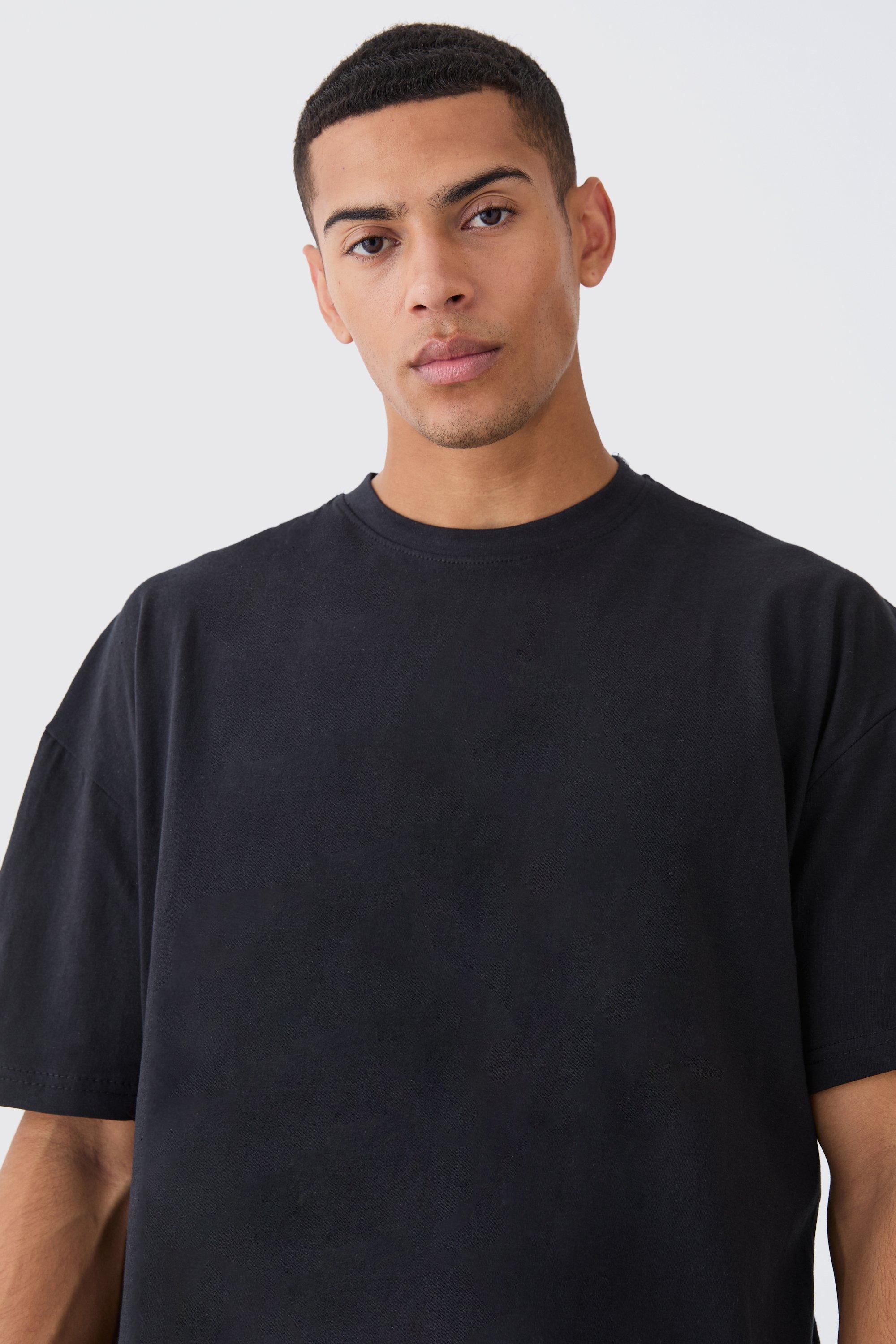 Basic Oversized Crew Neck T shirt
