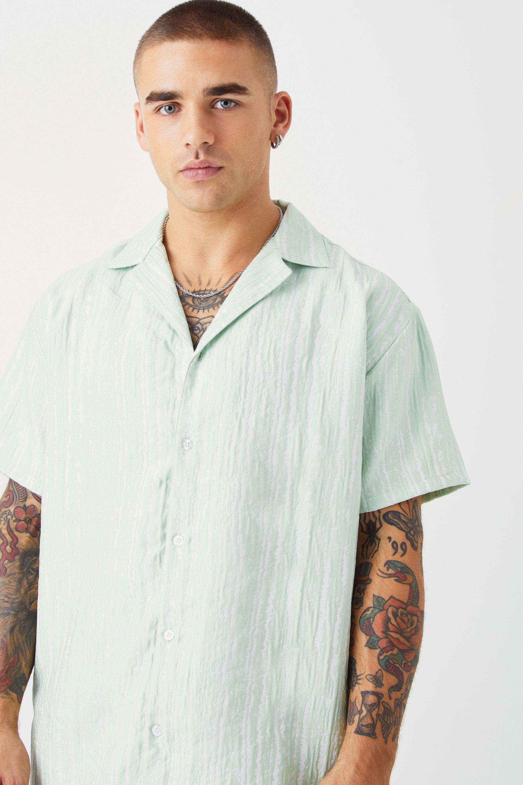 Camicia oversize maniche on sale corte