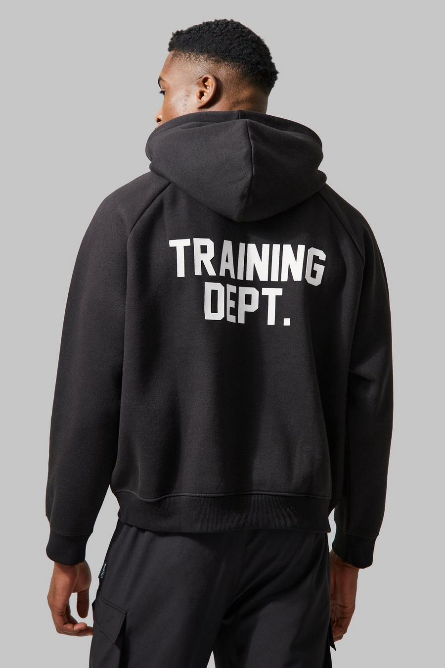 Man Active Training Dept Boxy Hoodie image number 1
