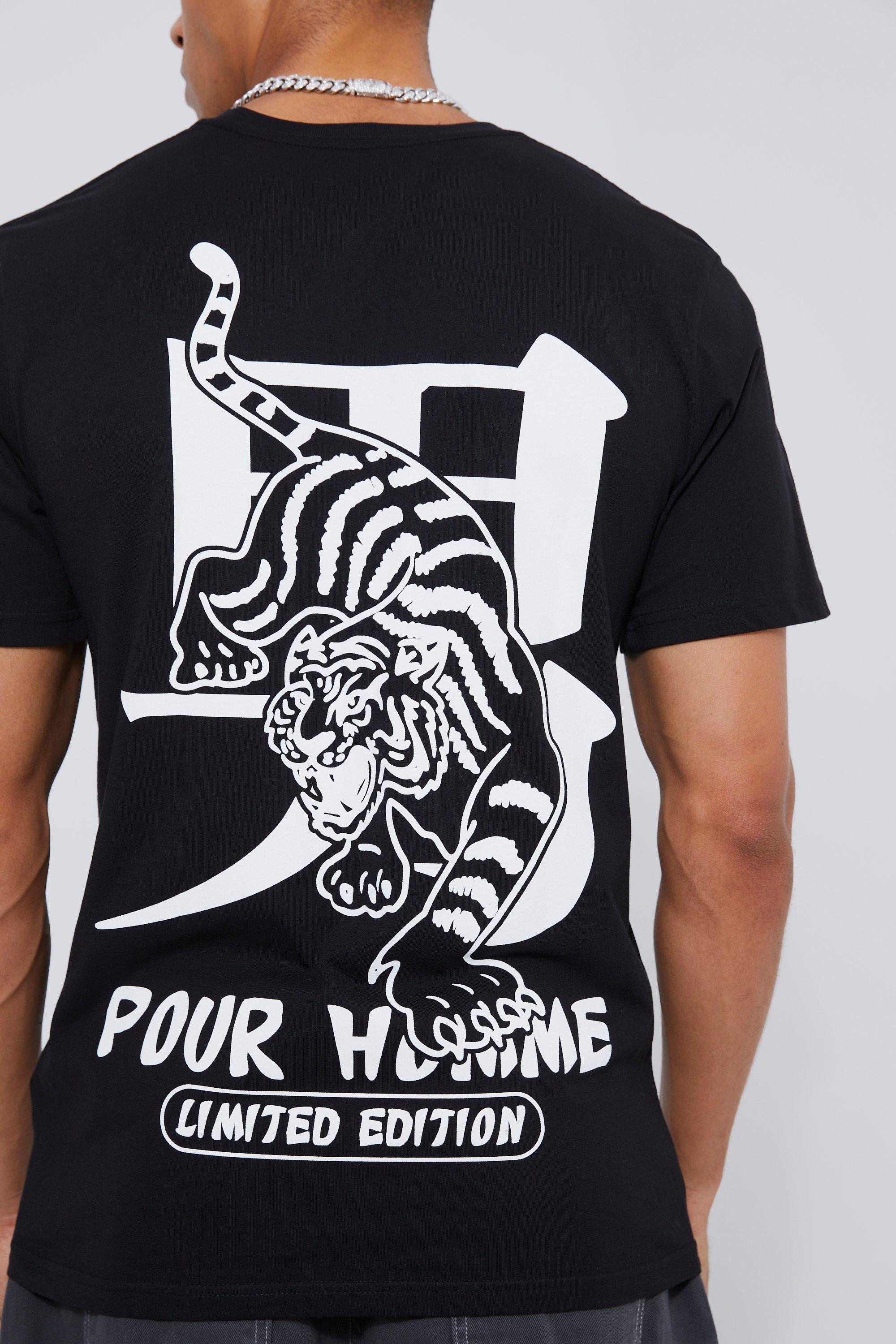 T shirt imprim tigre