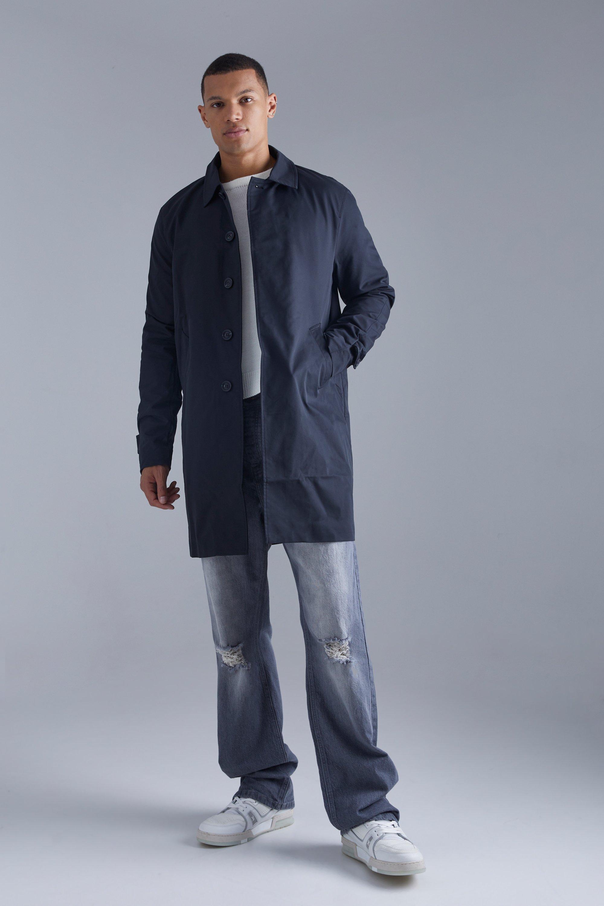 Tall - Imperméable droit en twill