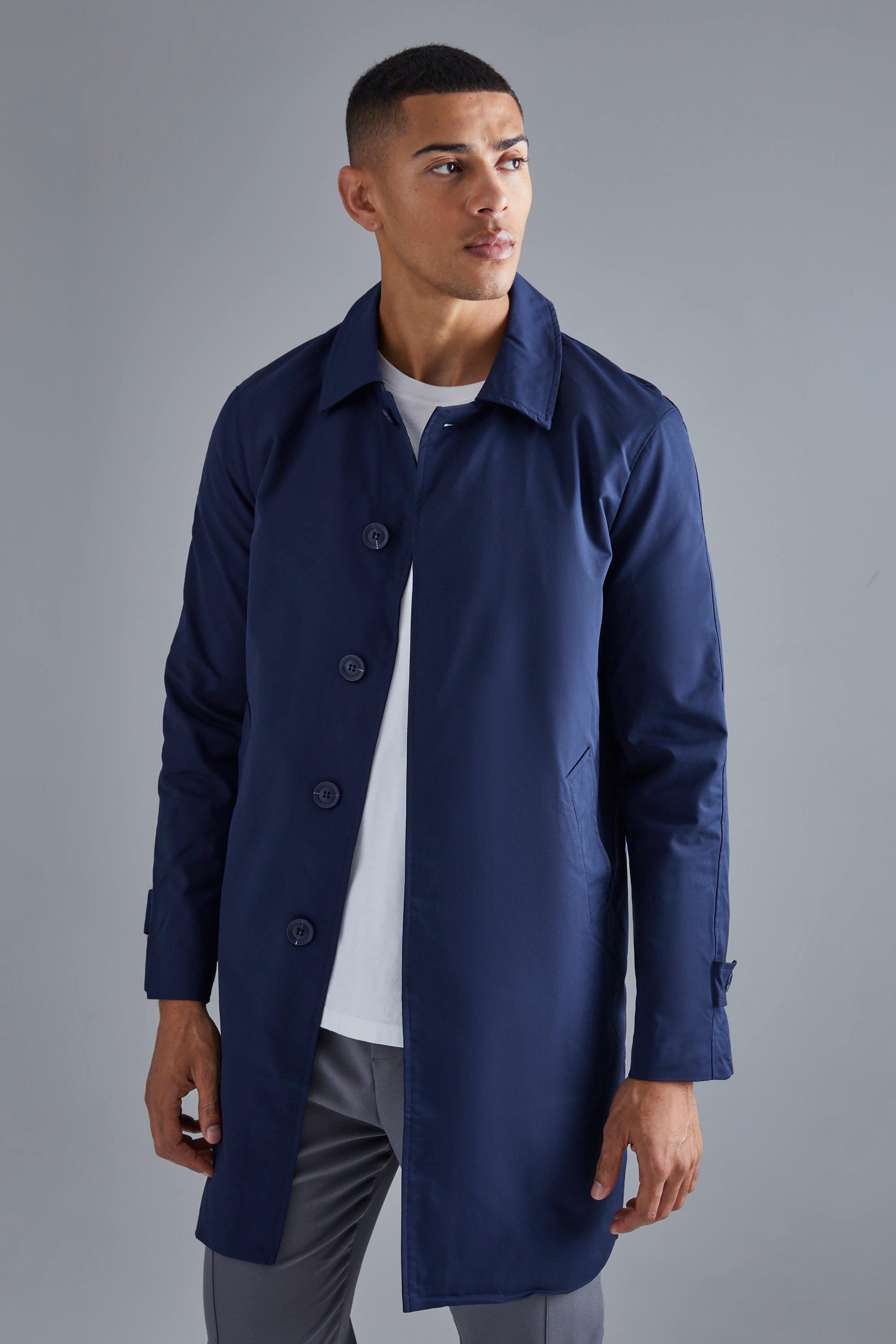 Mens mac coat sale best sale