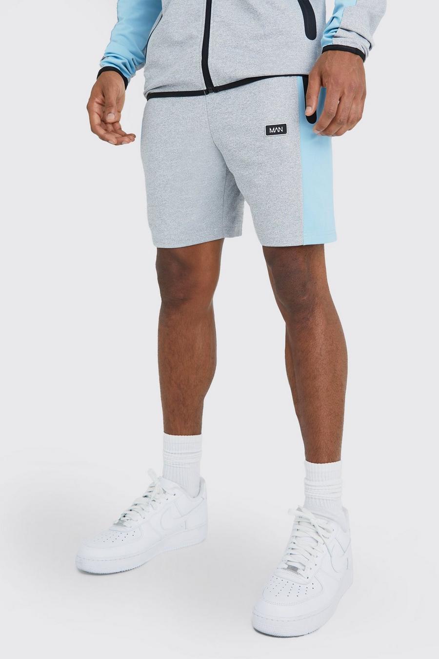Man Active Shorts, Light blue image number 1