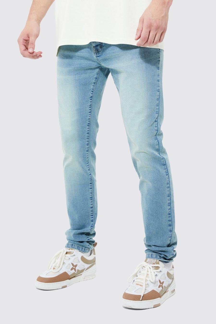 Antique blue Tall Skinny Stretch Jeans image number 1