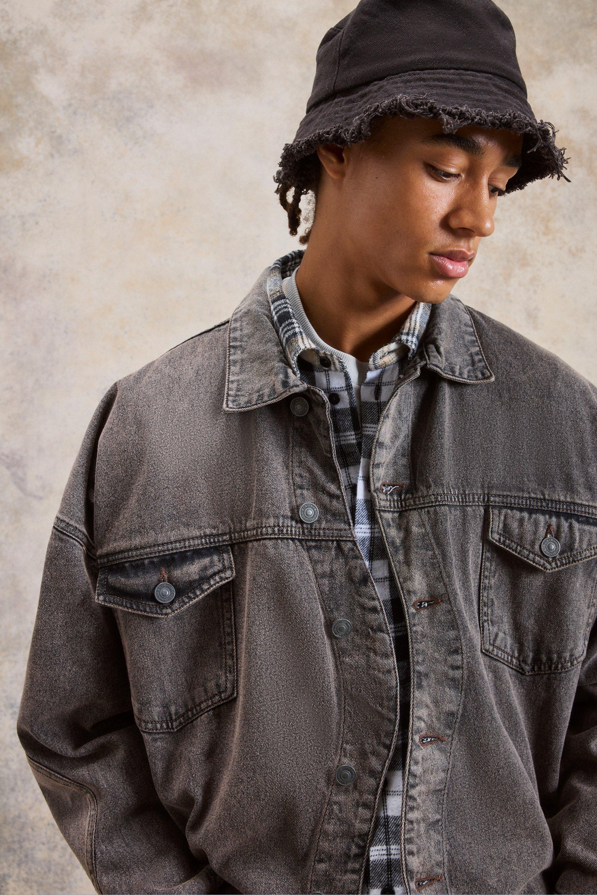 Urban outfitters best sale oversized denim jacket