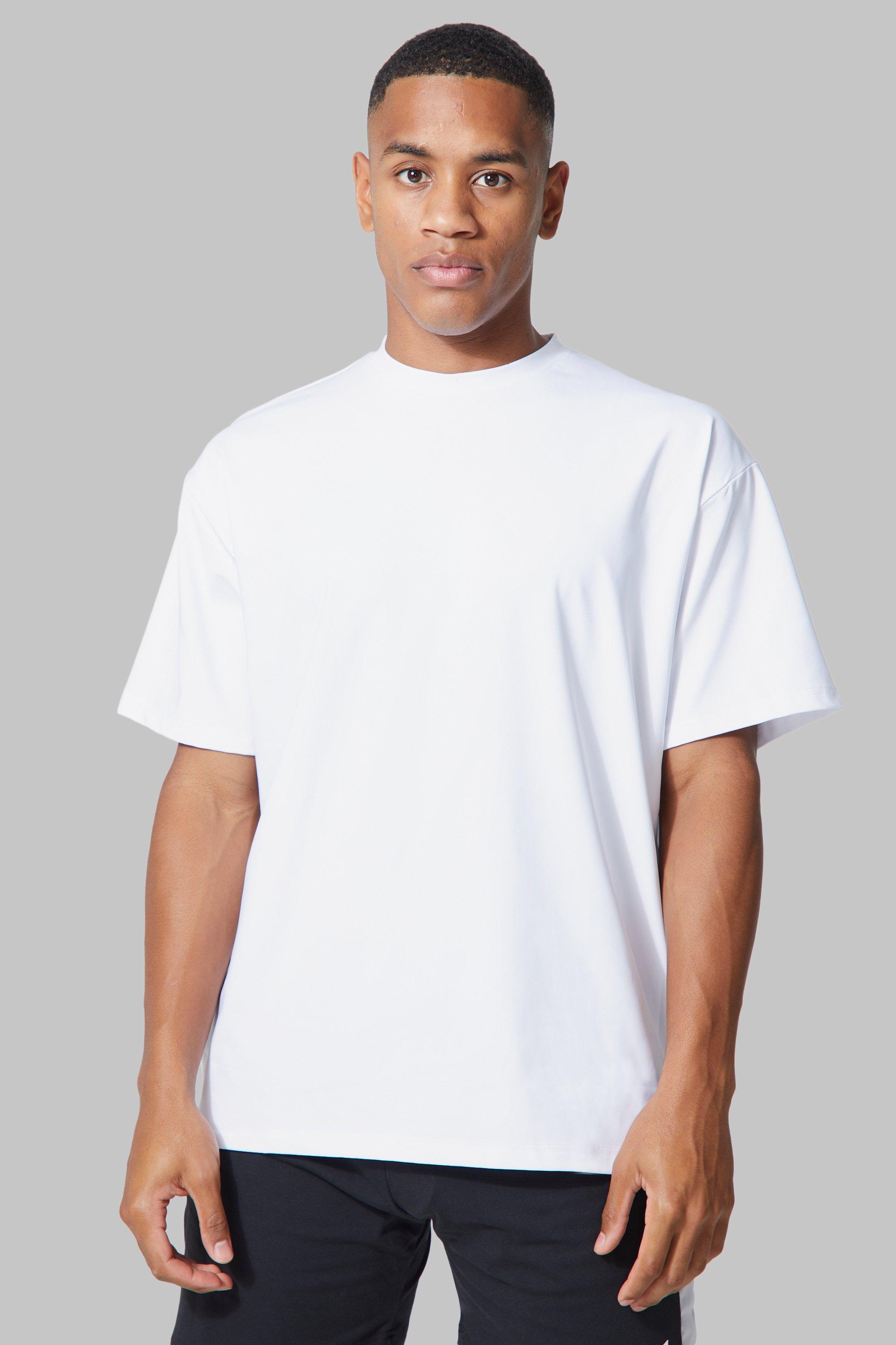 oversized white t shirt mens