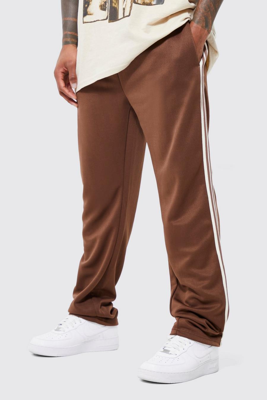 Coffee brown Tricot Jogger   
