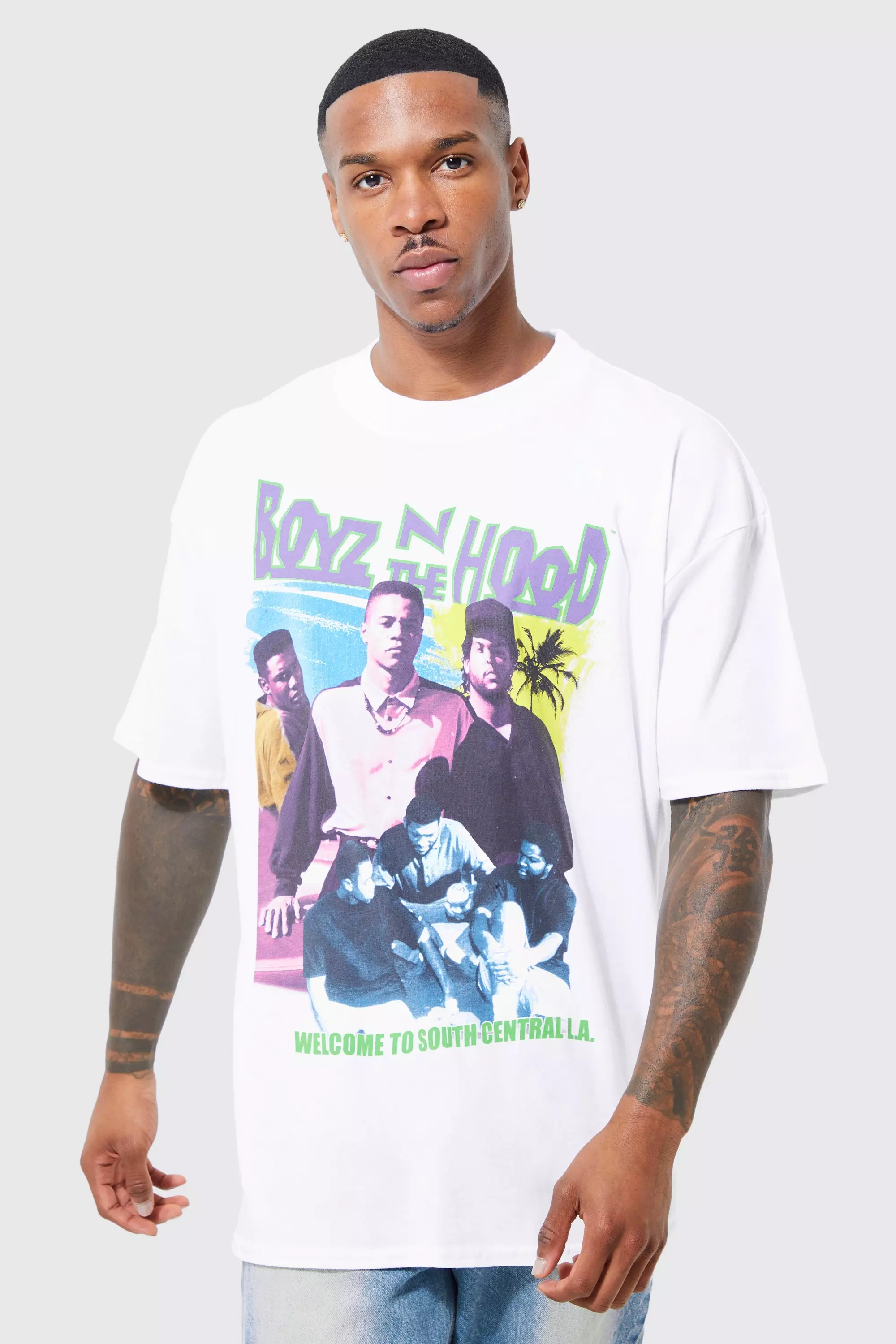 Oversized Boyz In Hood License T shirt