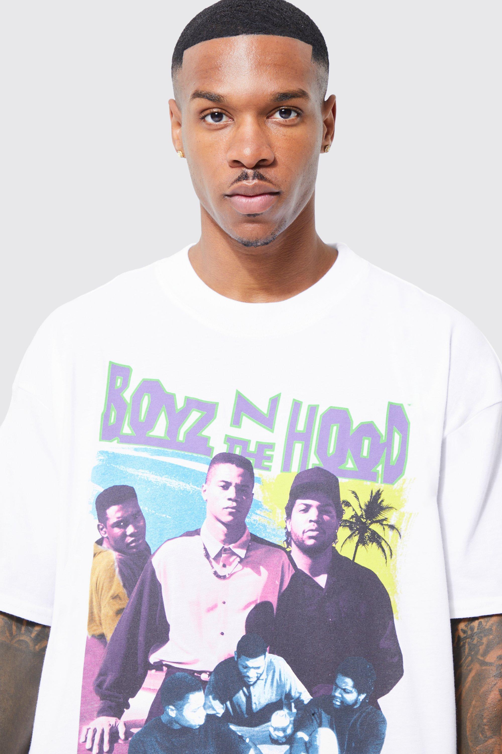 T shirt oversize imprim Boyz N The Hood