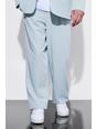 Sage Fixed Waist Relaxed Leg Trousers