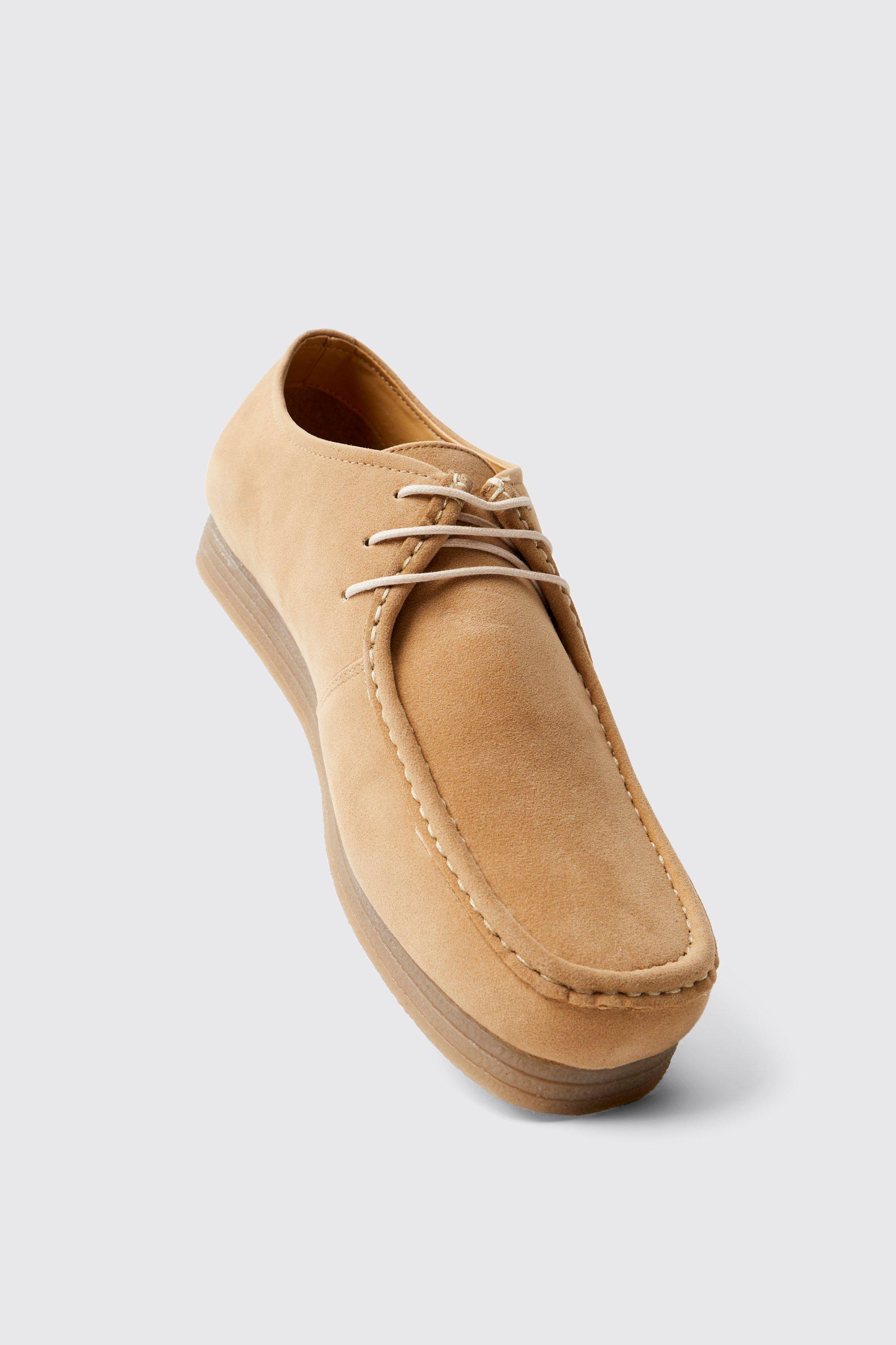 Beige sales suede shoes