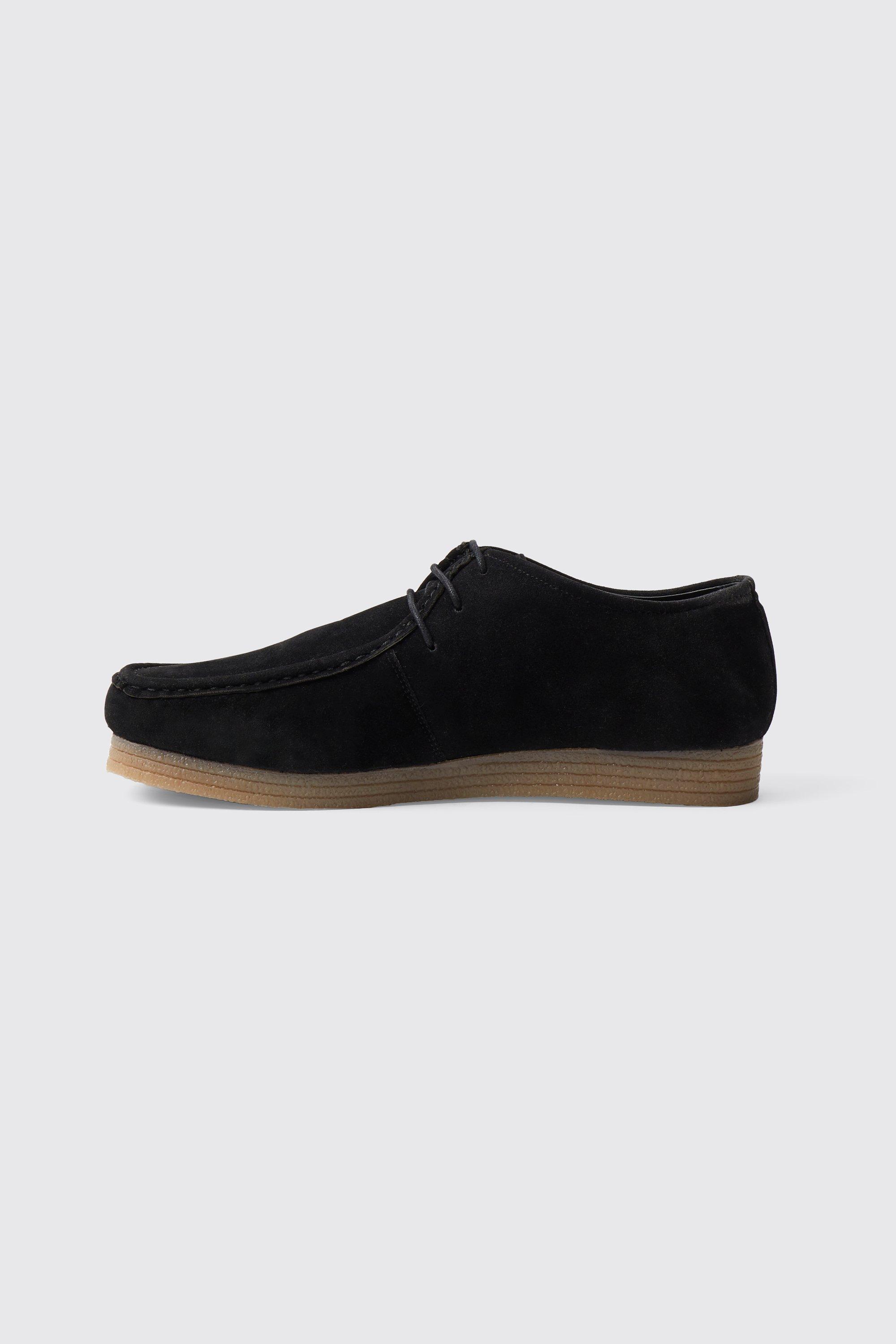 Nep Suede Schoenen Met Veters boohoo