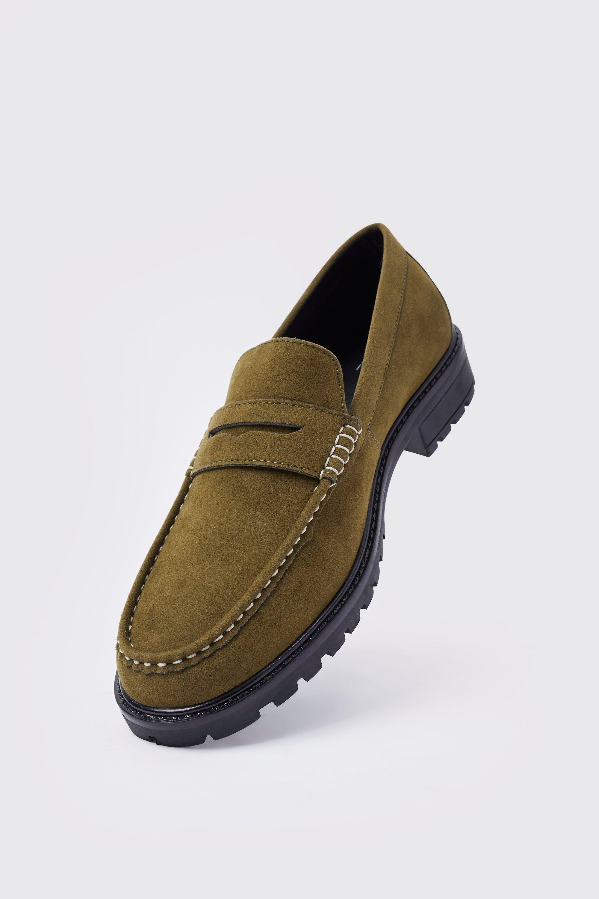 Faux cheap suede moccasins