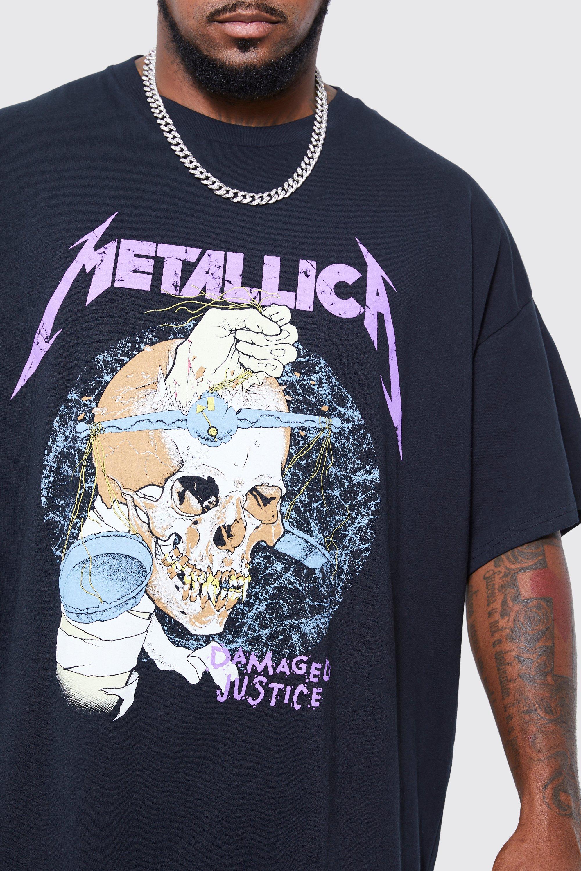 Metallica skull outlet t shirt