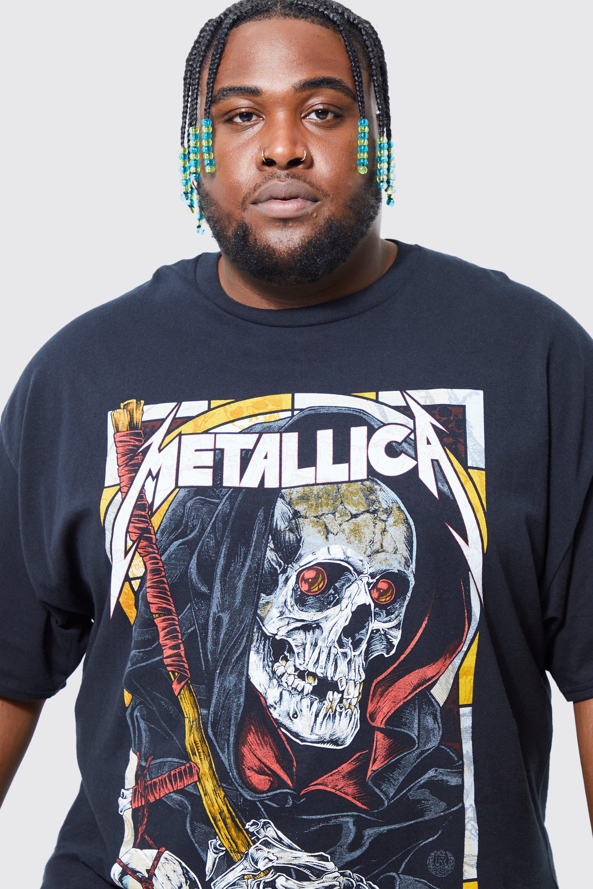 Plus Metallica License T-shirt | boohoo