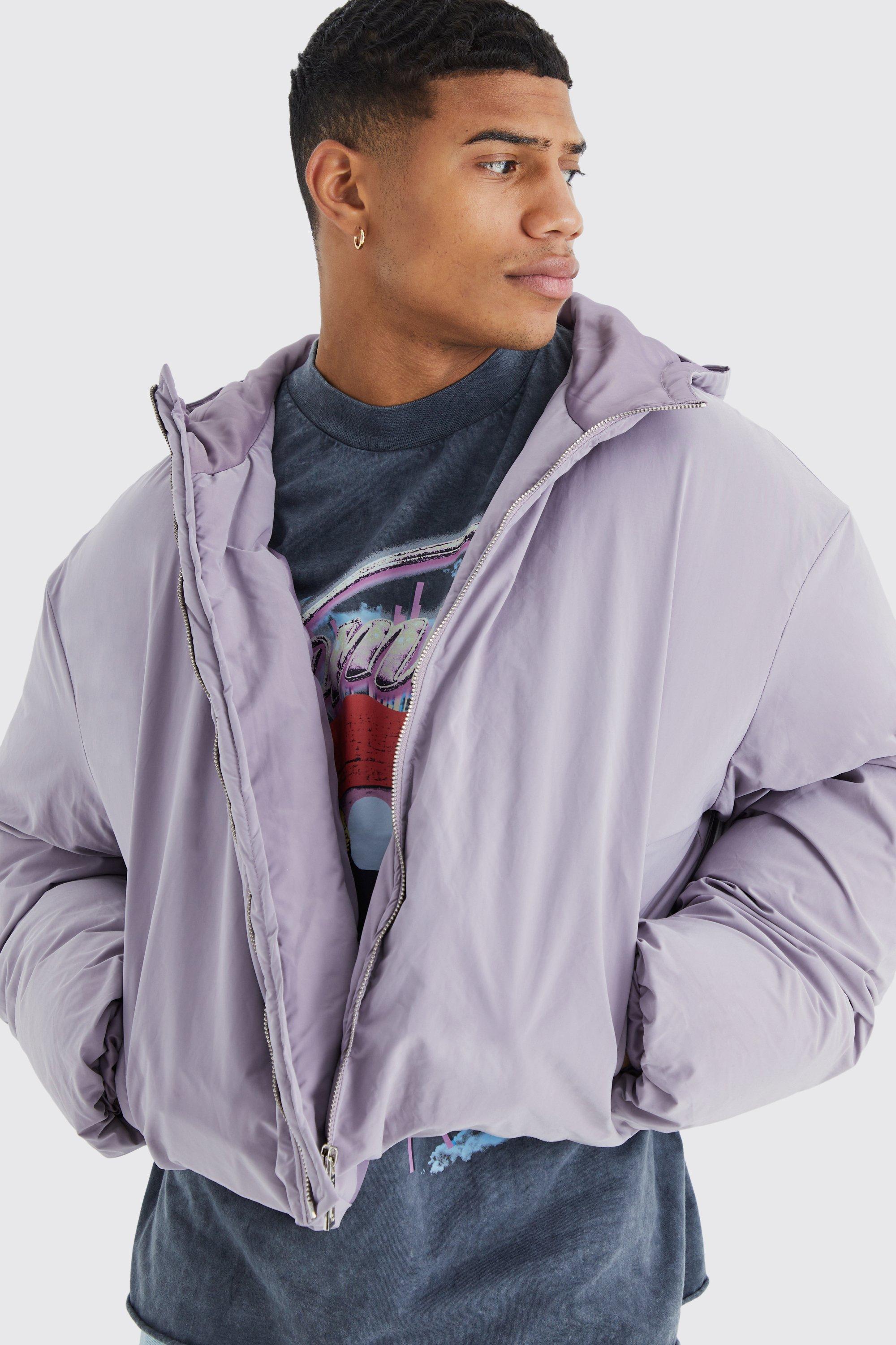 Boxy Hooded Puffer Jacket