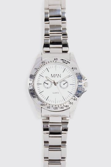 Original Man Classic Link Watch silver