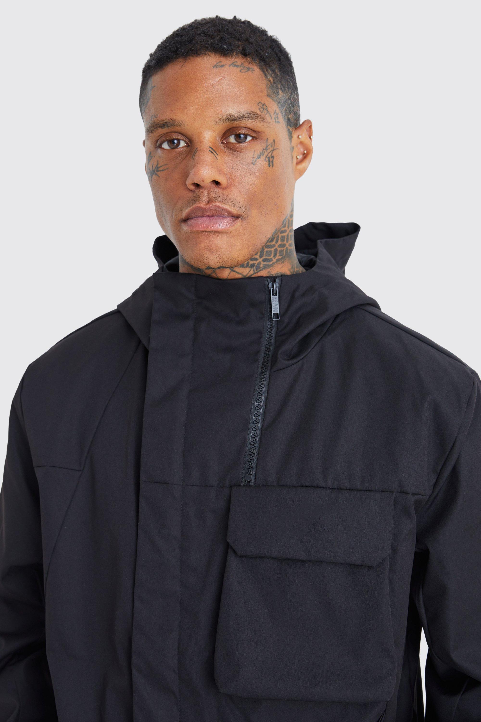 Lightweight store hooded parka