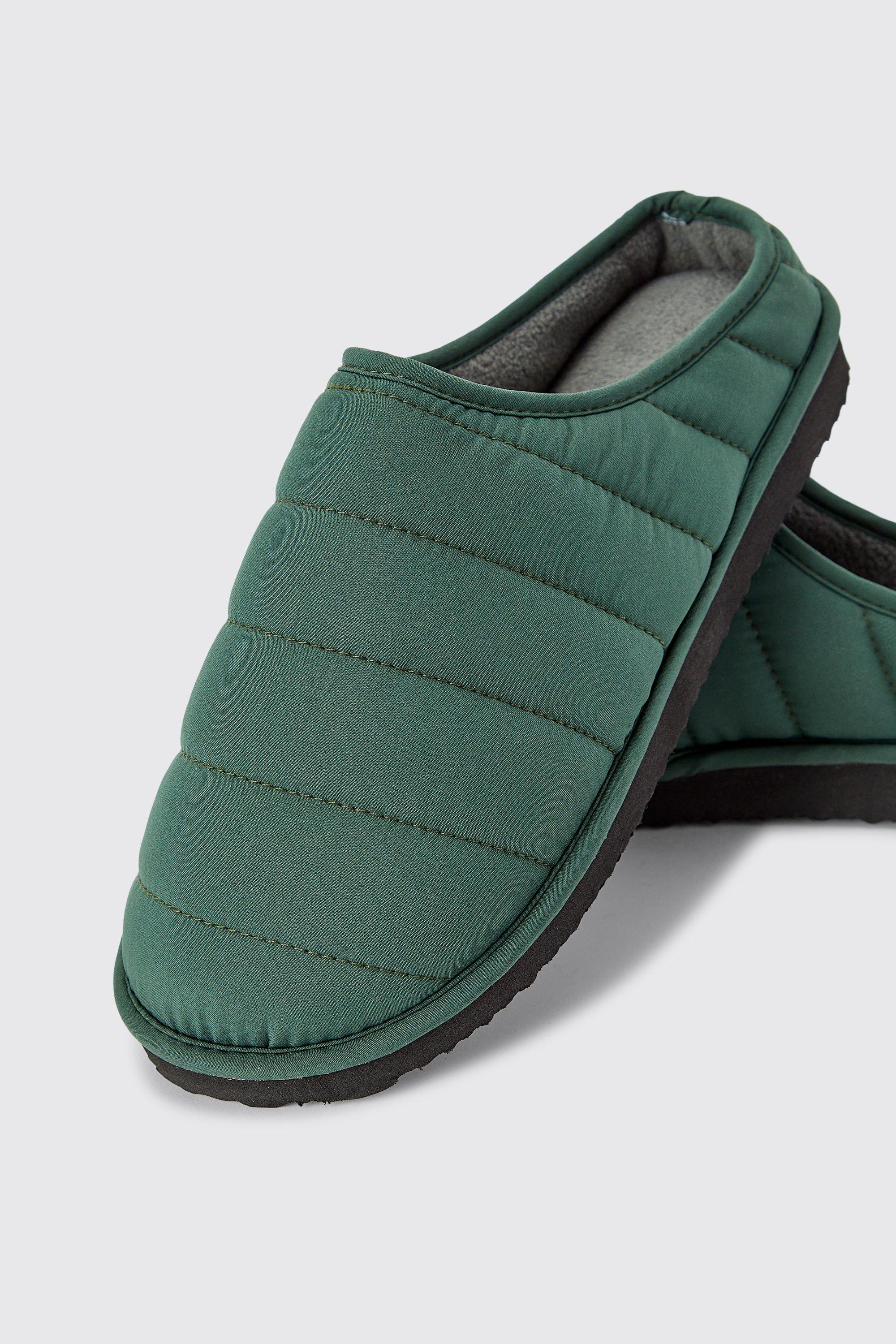 Mens sale quilted slippers