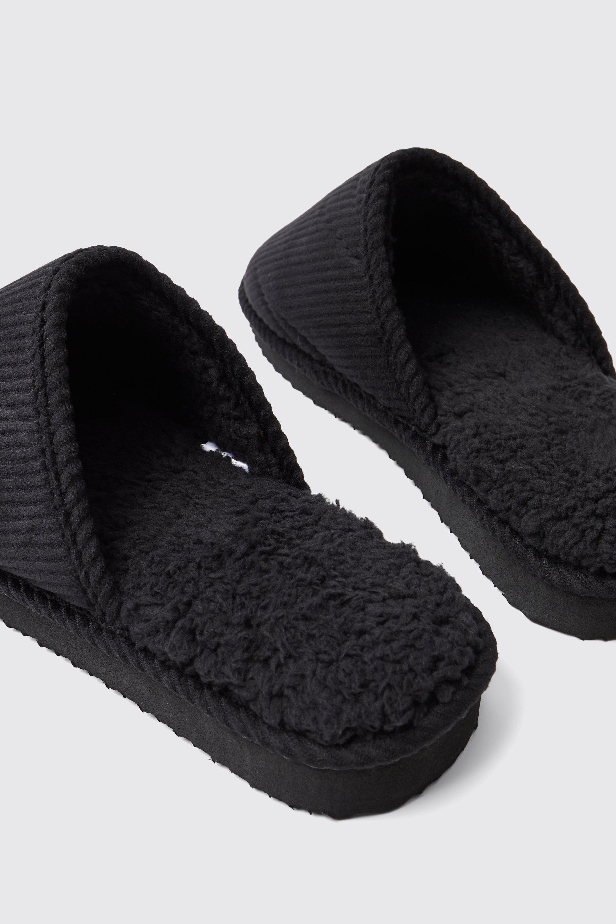 Mens slippers online boohoo