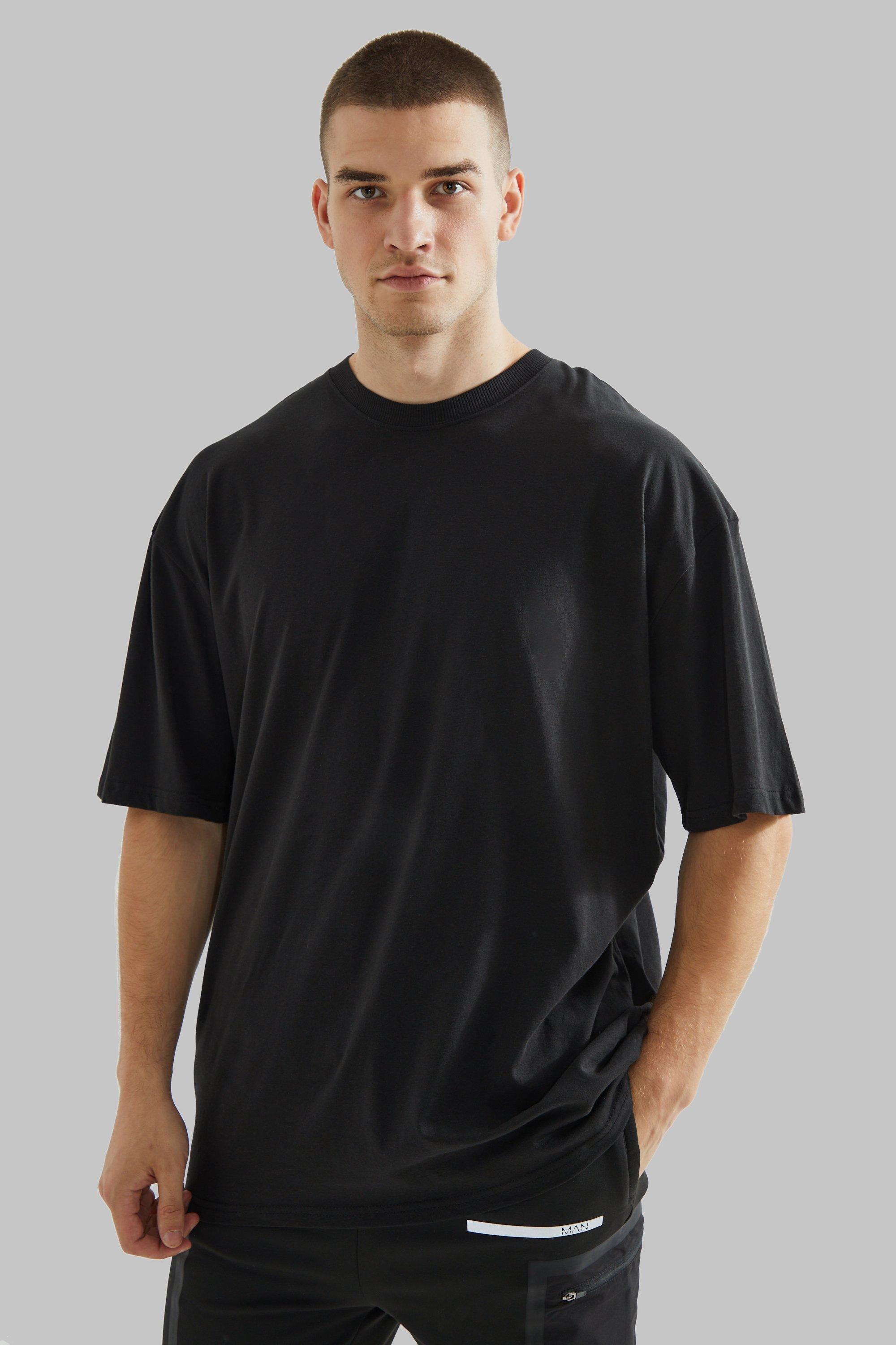 Tall Man Active Oversized Bronx T shirt boohoo