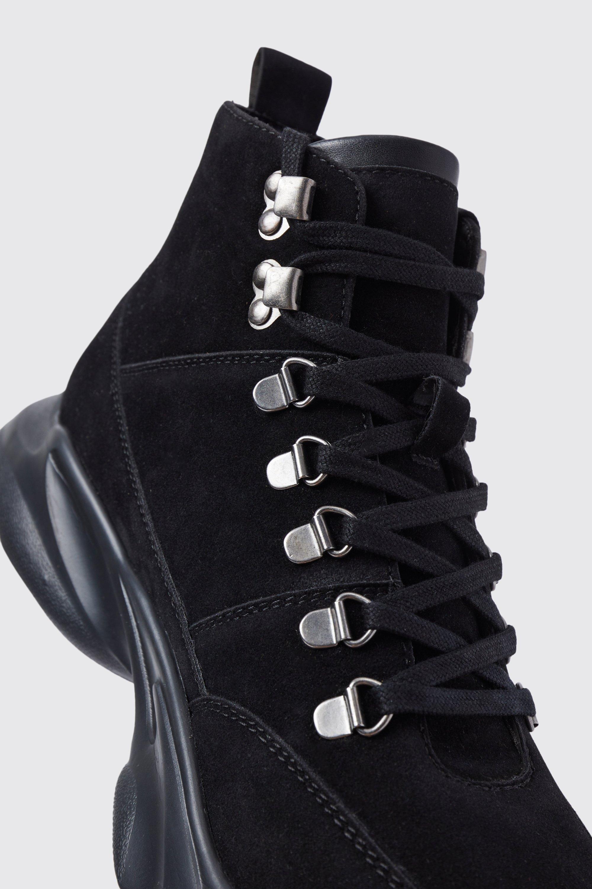 Hiker boots hot sale boohoo