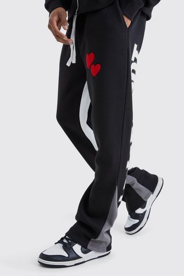 Limited Edt Joggingbroek Met Gusset Detail black