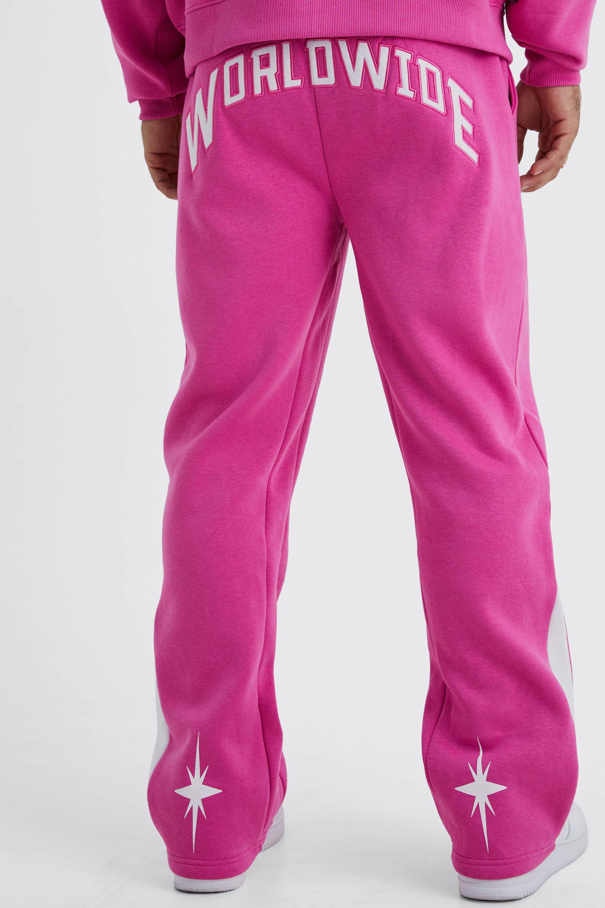 Boohoo track hot sale pants