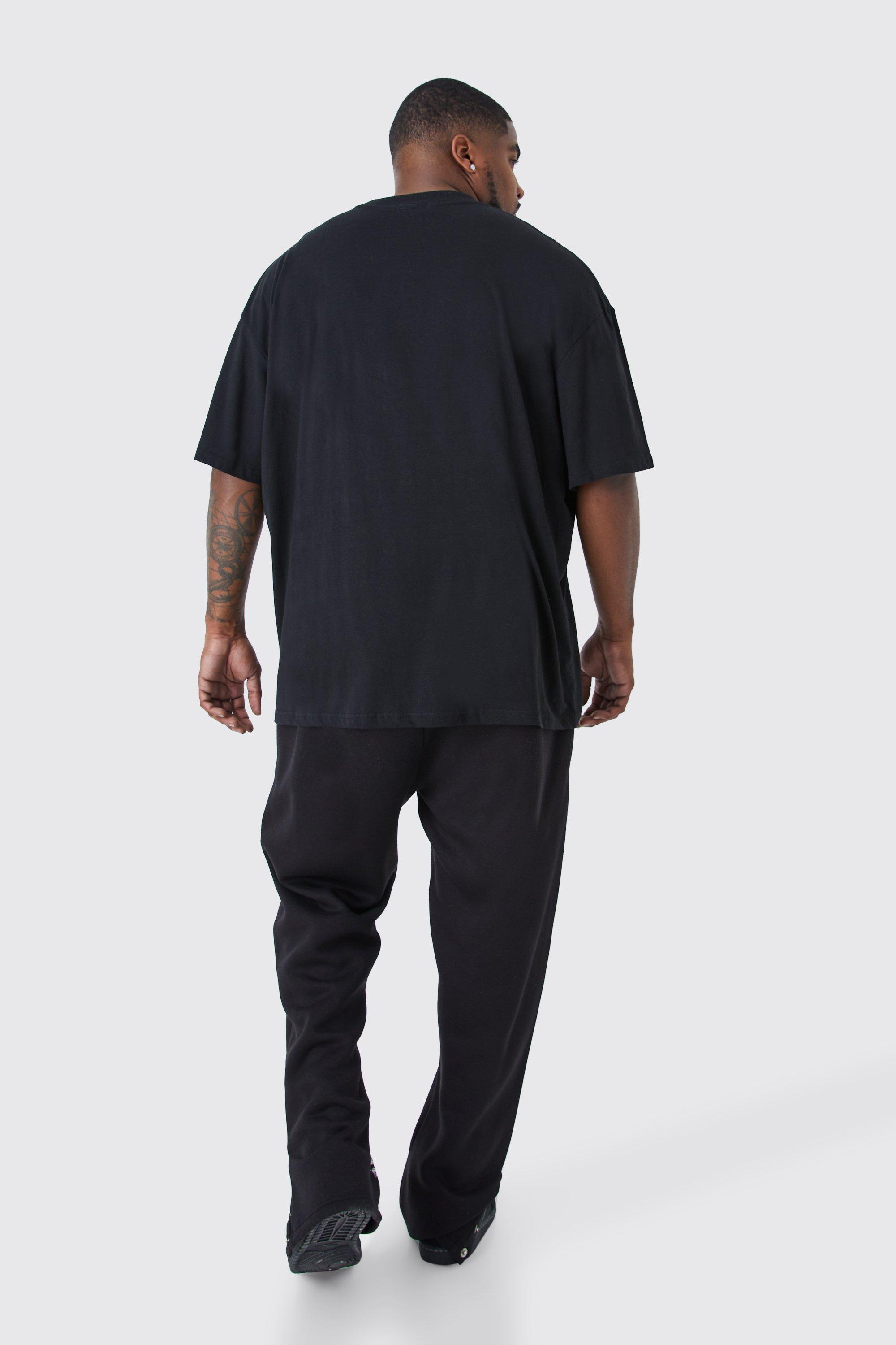 Oversized Extended Neck Homme Y2k T-shirt