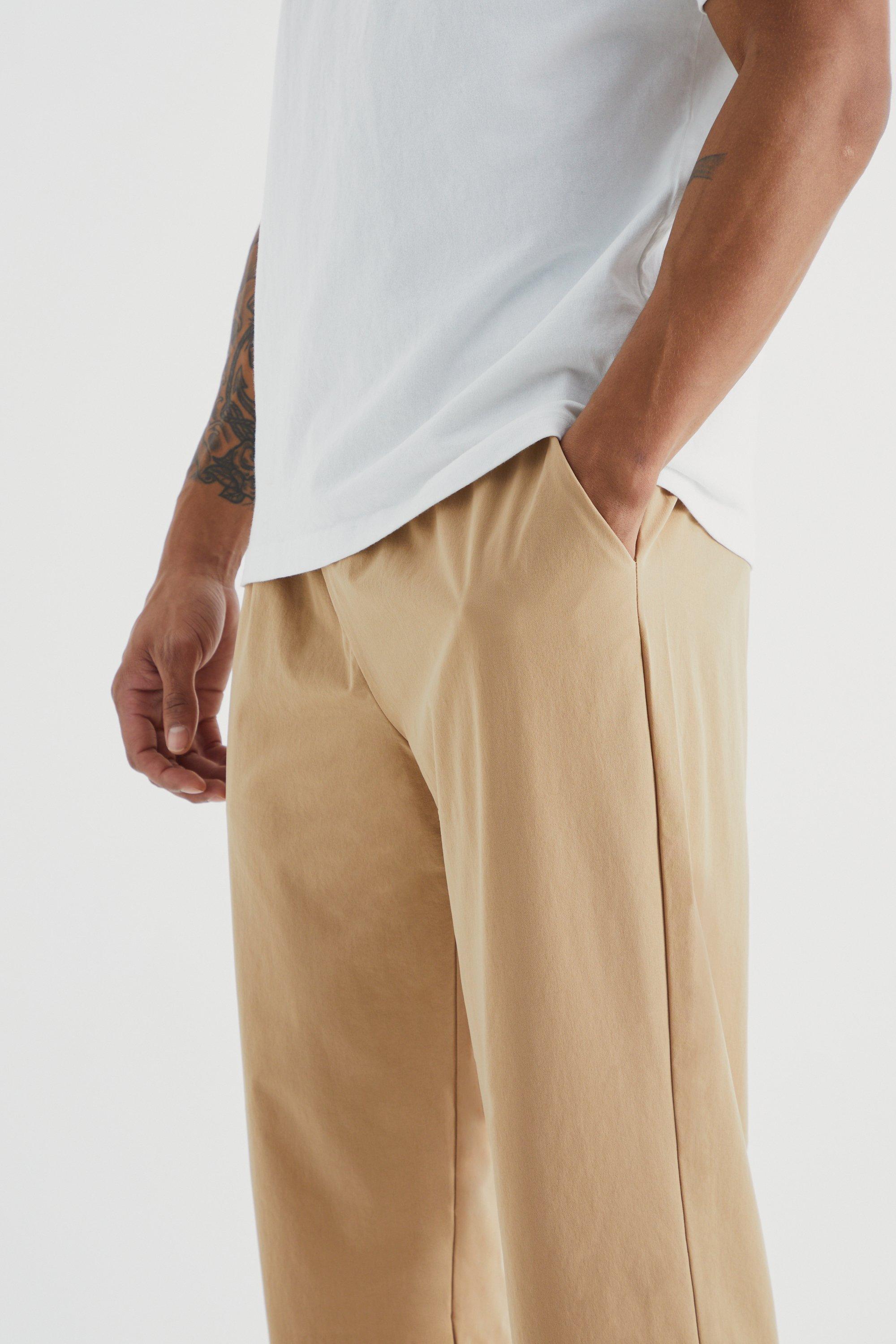 Stone cropped sale trousers