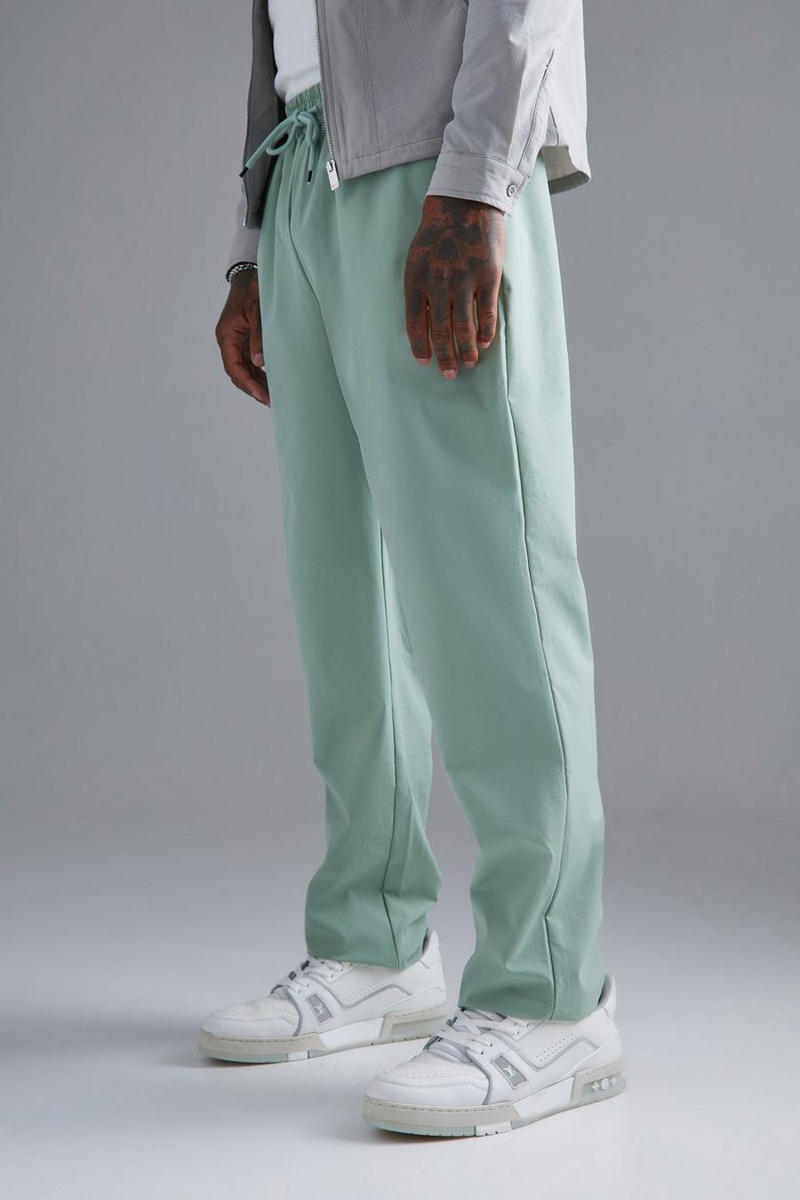 Sage Technical Stretch Straight Trouser image number 1