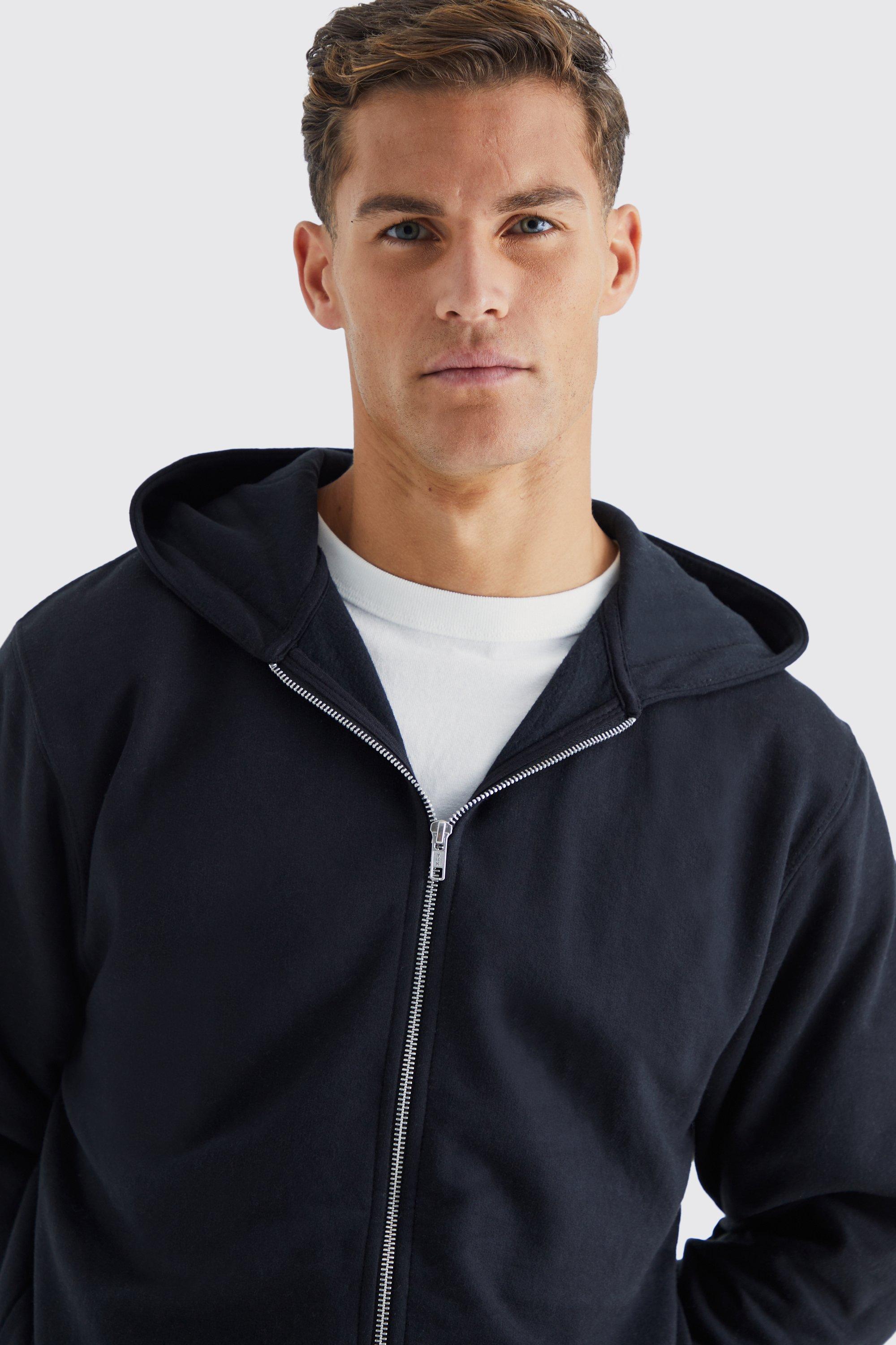 Tall zip outlet hoodie